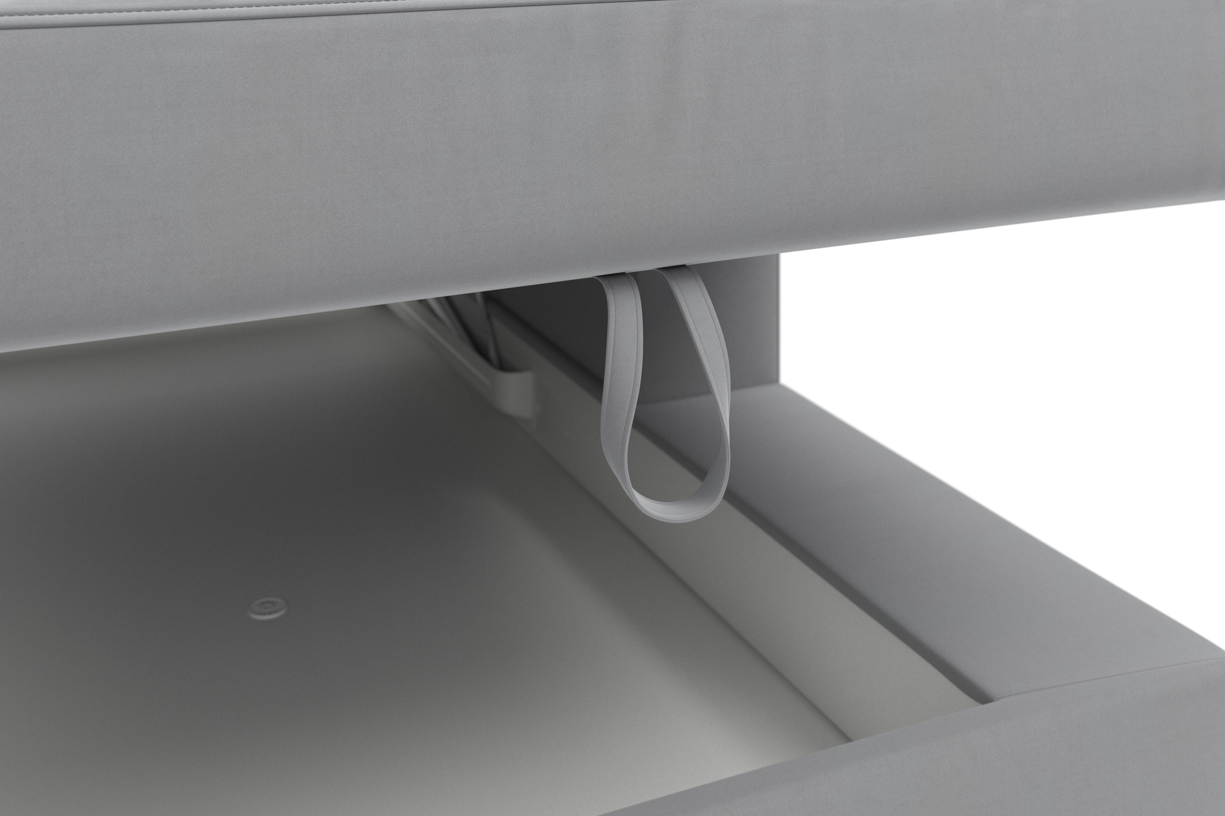 sit&more Ecksofa »Olsen L-Form«, inklusive Sitztiefenverstellung, wahlweise mit Bettfunktion, 15cm hoch