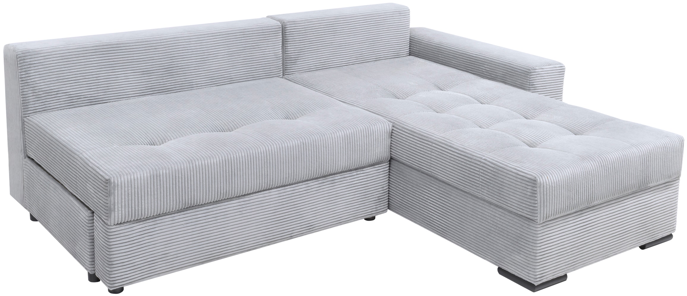 COLLECTION AB Ecksofa »Josy L-Form«, mit Bettfunktion und Bettkasten, Federkern