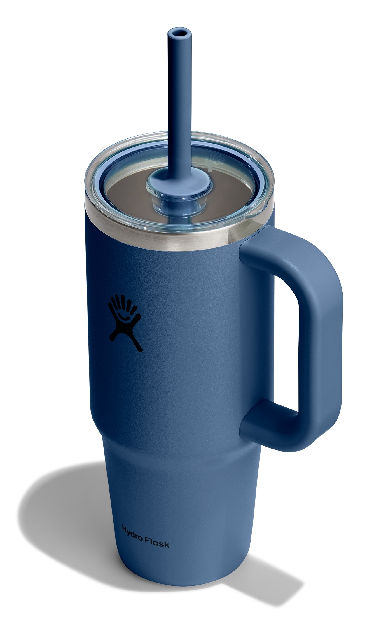 Hydro Flask Thermobecher »24 OZ Travel Tumbler Clear Lid, 710 ml« Kompatibel mit Eindrückzubehör der Größe Medium