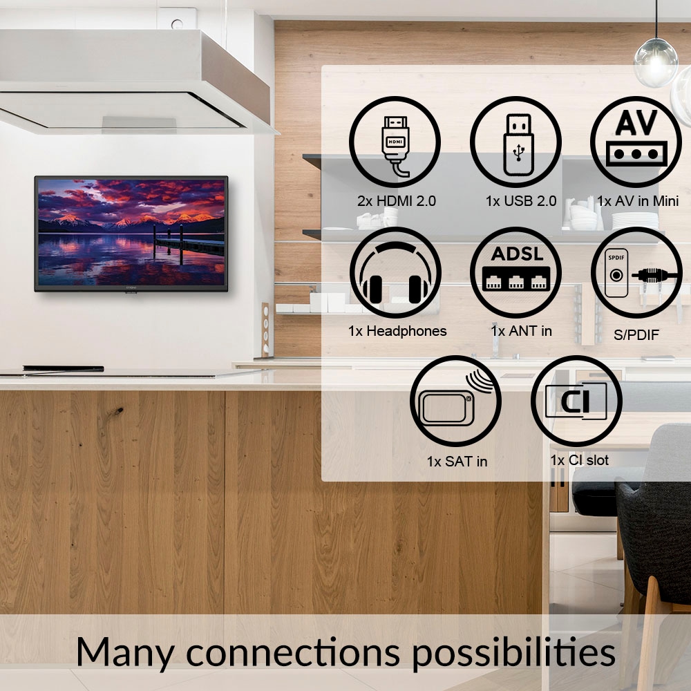 Strong LED-Fernseher »SRT 24HE4023«, HD ready