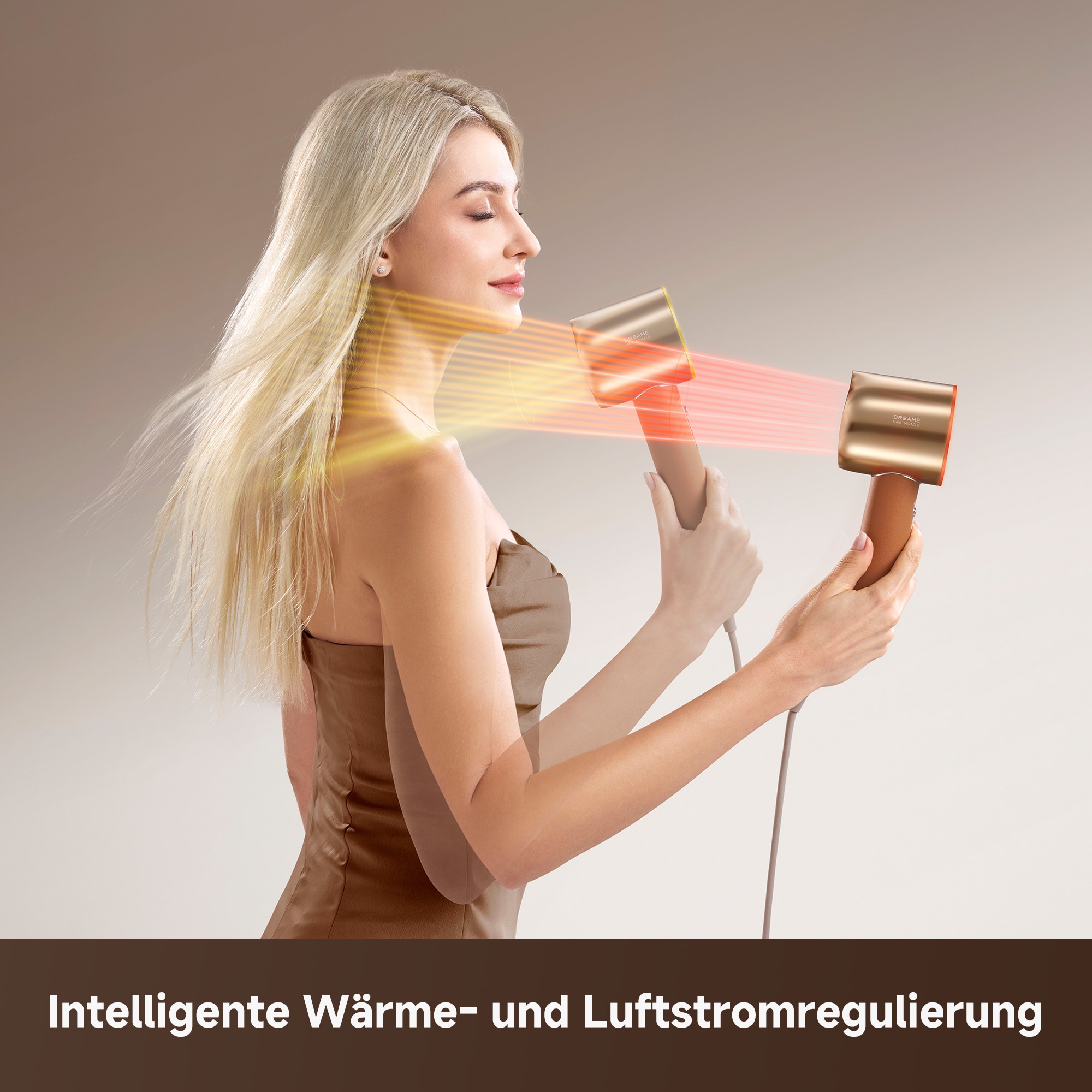 Dreame Haartrockner »Miracle Pro« 1.600 W 4 Aufsätze