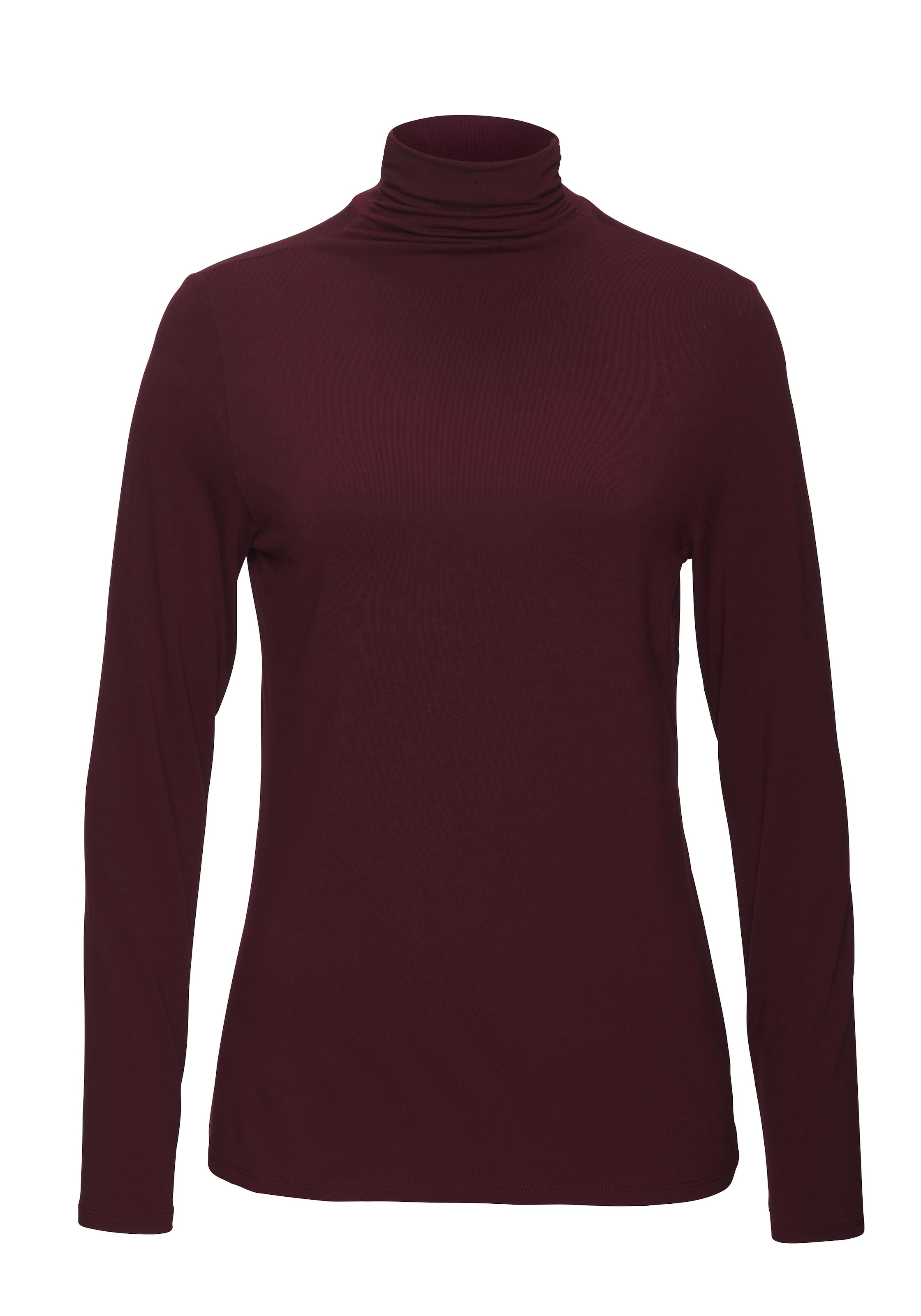 LASCANA Stehkragenshirt »aus weichem Viskose-Stretch«, (2er-Pack)