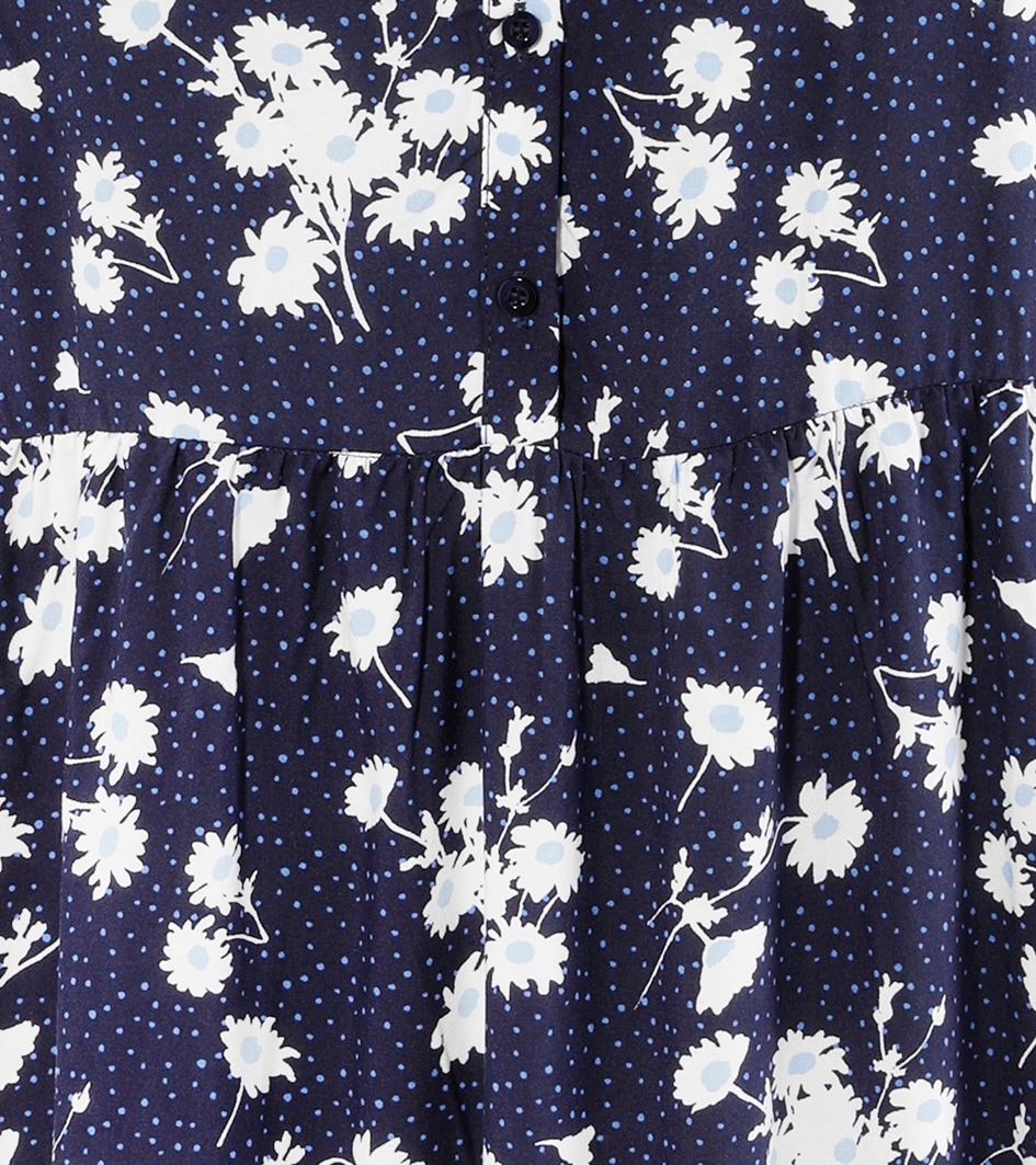 Aniston PLUS Longbluse, mit Blumen und kleinen Pünktchen bedruckt