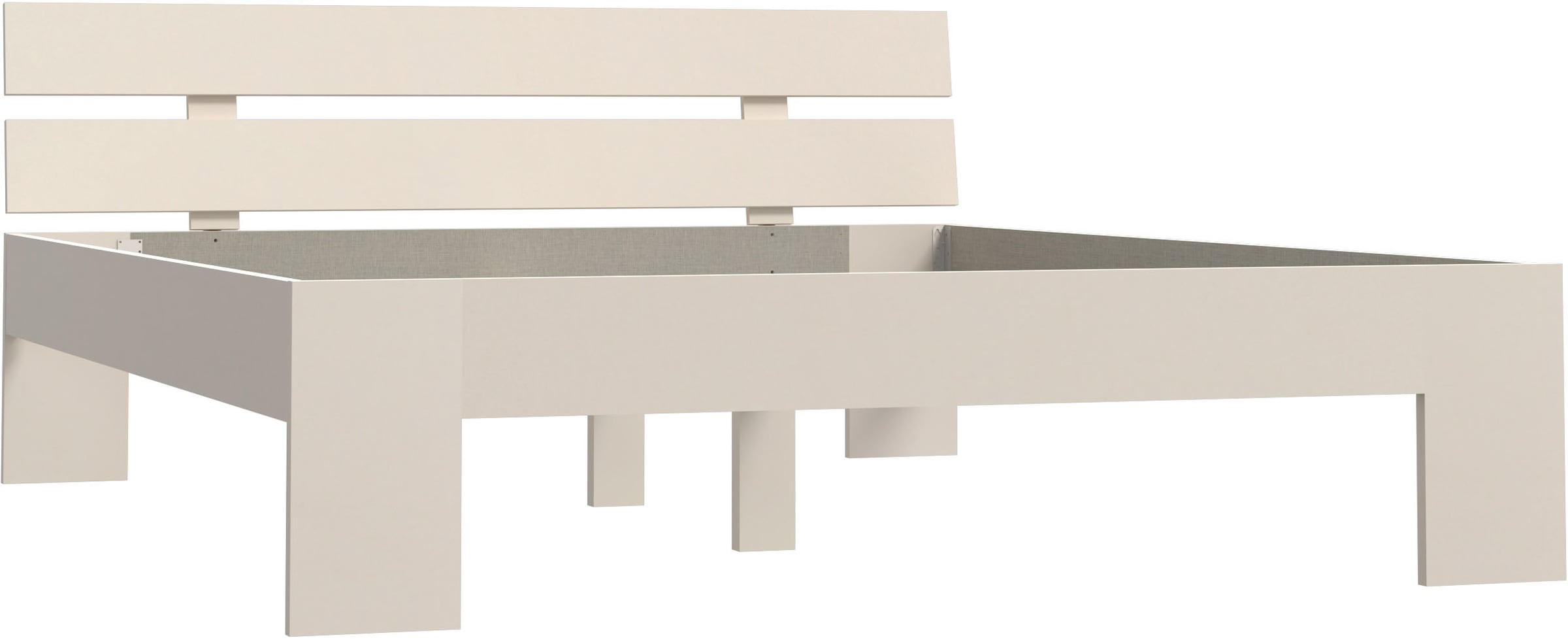 FORTE Bettgestell »Ingalil« B/H/T 165,1/78/209,4 cm günstig online kaufen