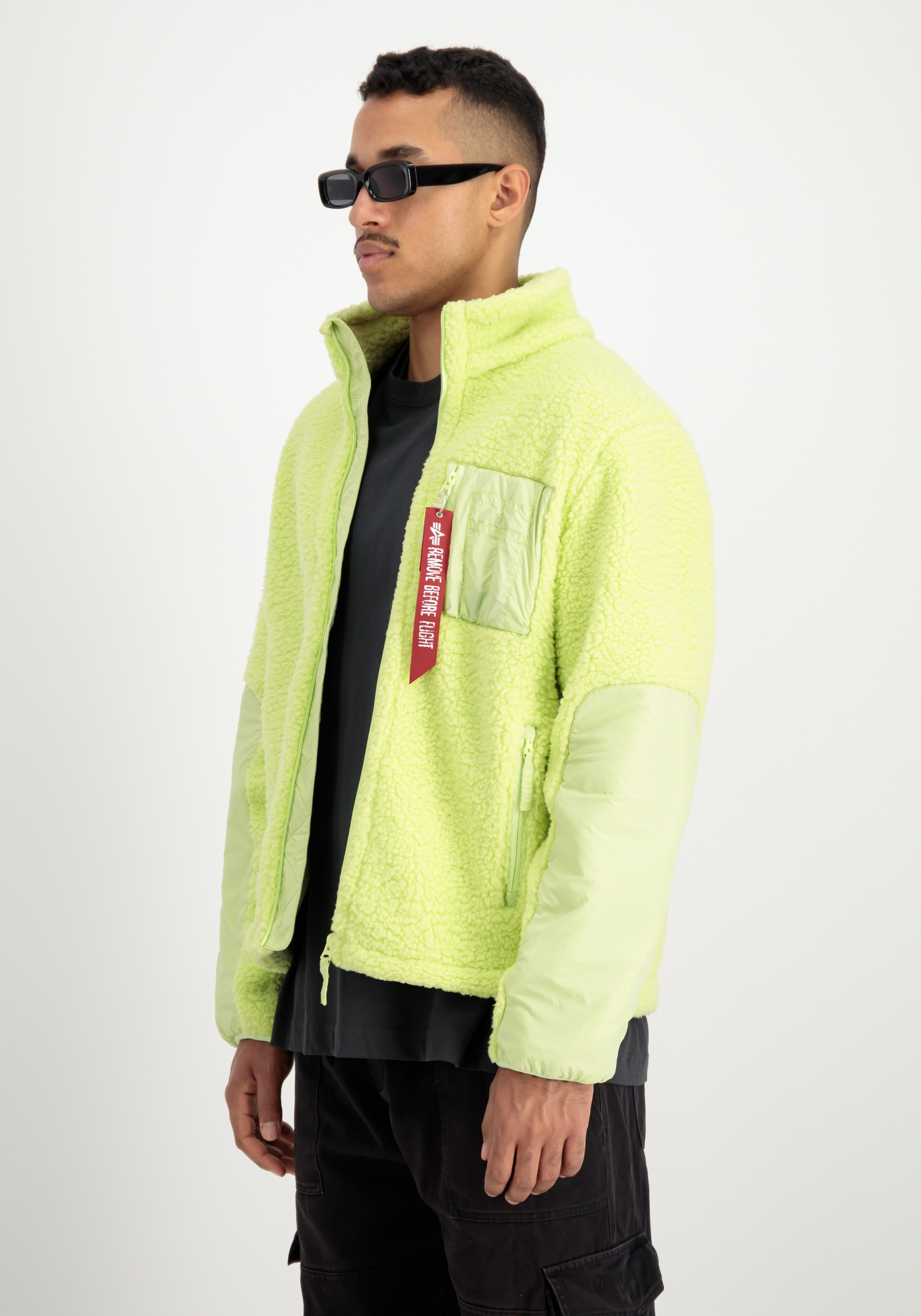 Alpha Industries Funktionsjacke »Sherpa Zip-Jacket«