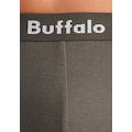 Buffalo Hipster, (Packung, 3 St., 3er-Pack), mit Overlock-Nähten vorn