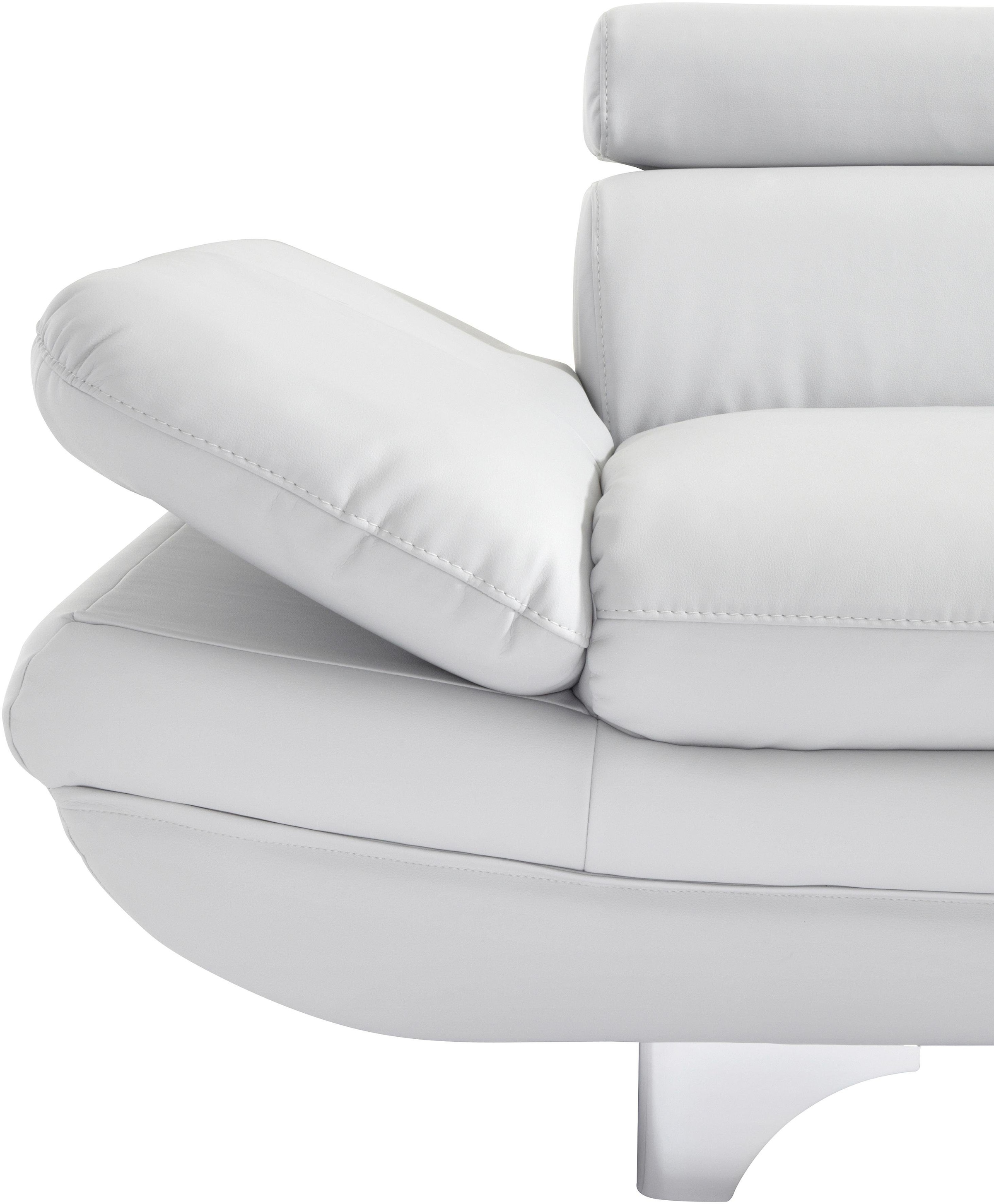 COTTA 3-Sitzer »Enterprise«, Big-Sofa, mit Armteilverstellung & Kopfteilverstellung