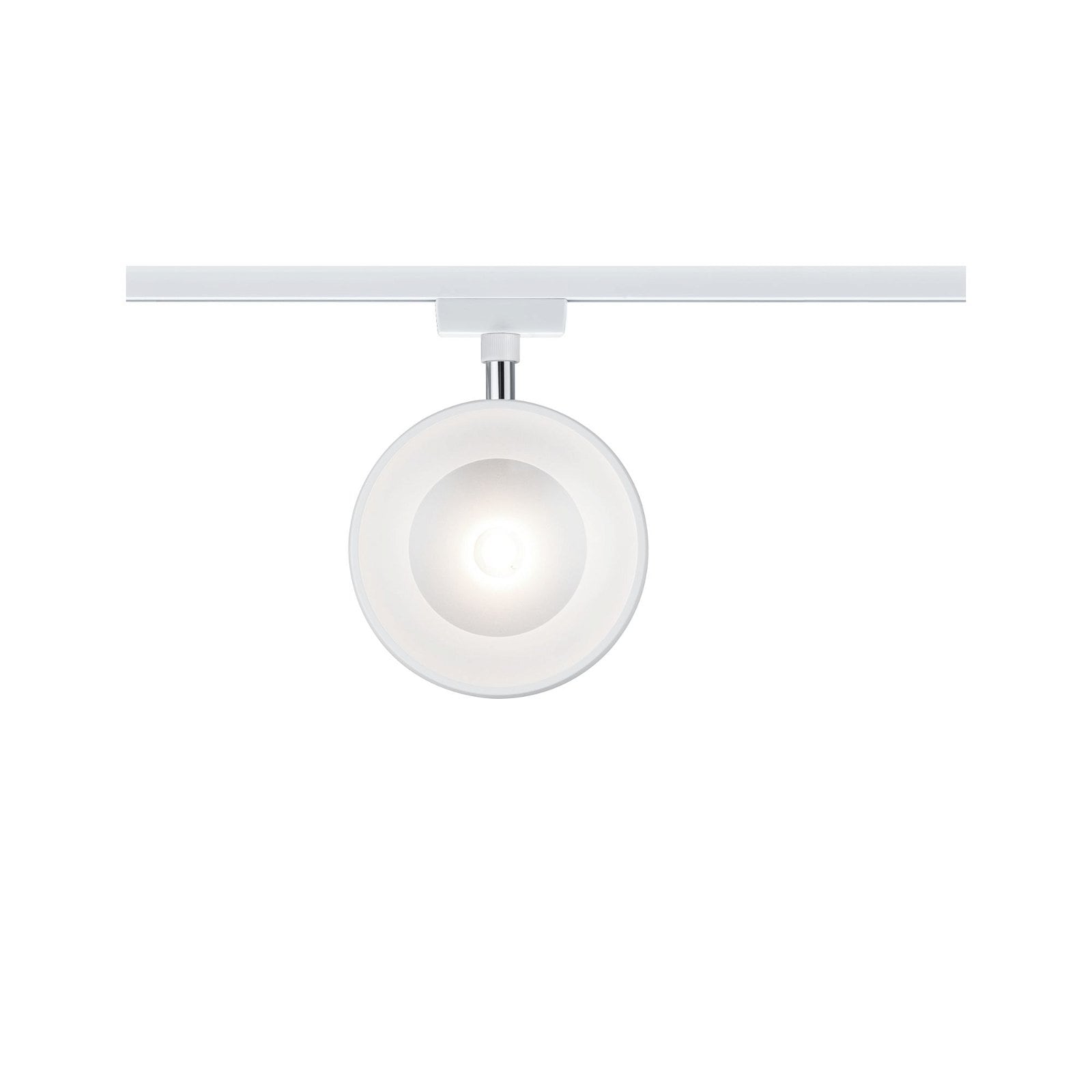 Paulmann Schienensystem-Leuchten »URail Schienenspot Arena 800lm 14W 2700K 230V Schwarz matt, Chrom«, Einzelspot, dimmbar
