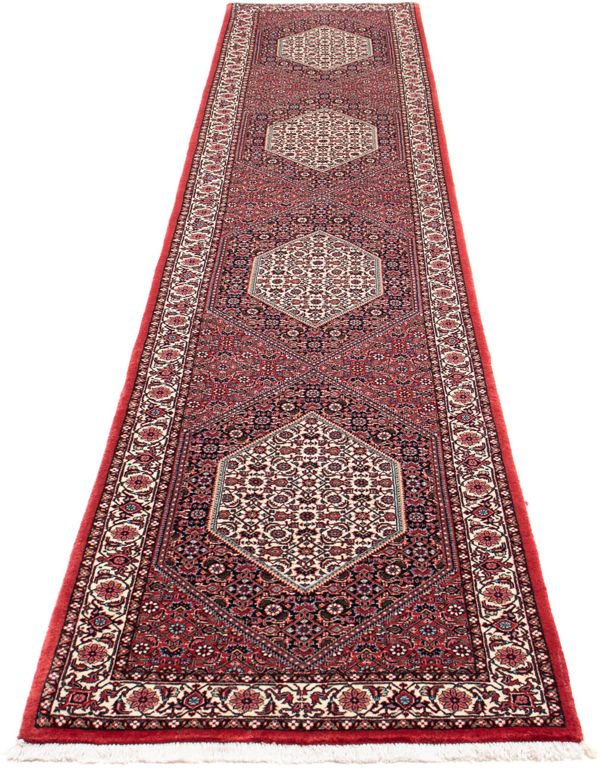 morgenland Orientteppich »Perser - Bidjar - 415 x 82 cm - dunkelrot«, recht günstig online kaufen