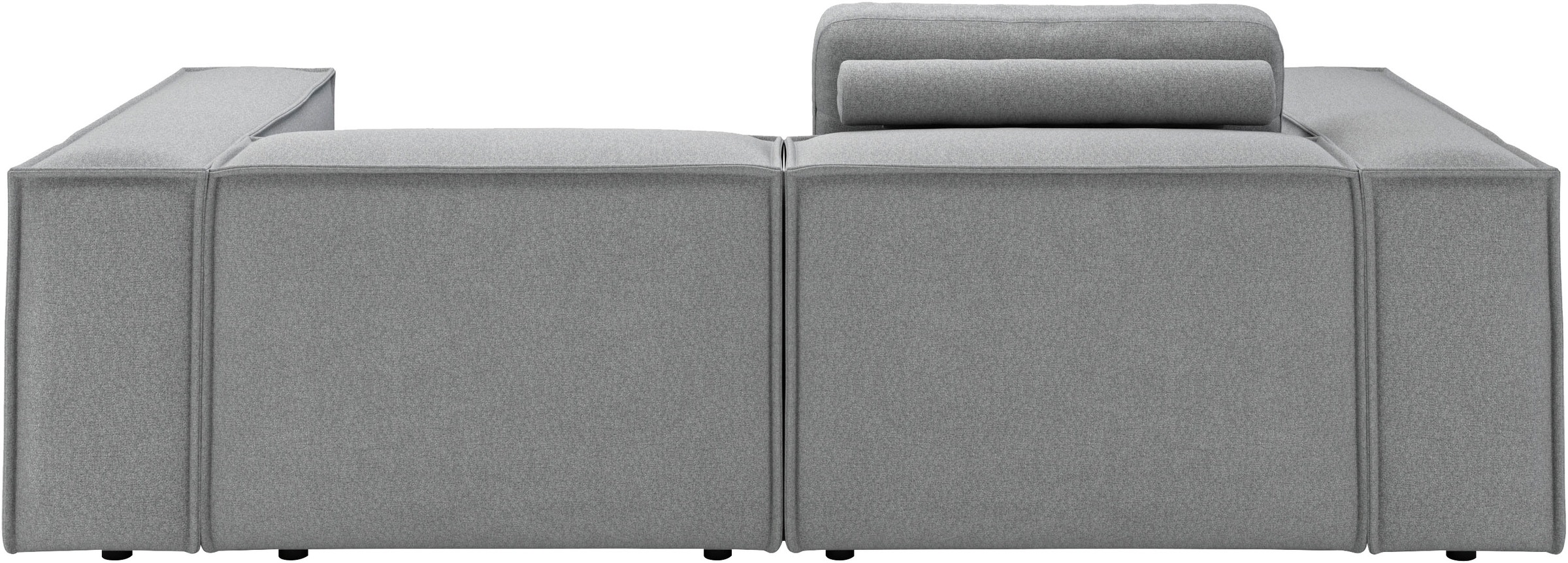 Places of Style Ecksofa »Watertown, kompakte L-Form, 246 cm breite für kleinere Räume«, modernes Ecksofa mit Feincordbezug, platzsparend & bequem