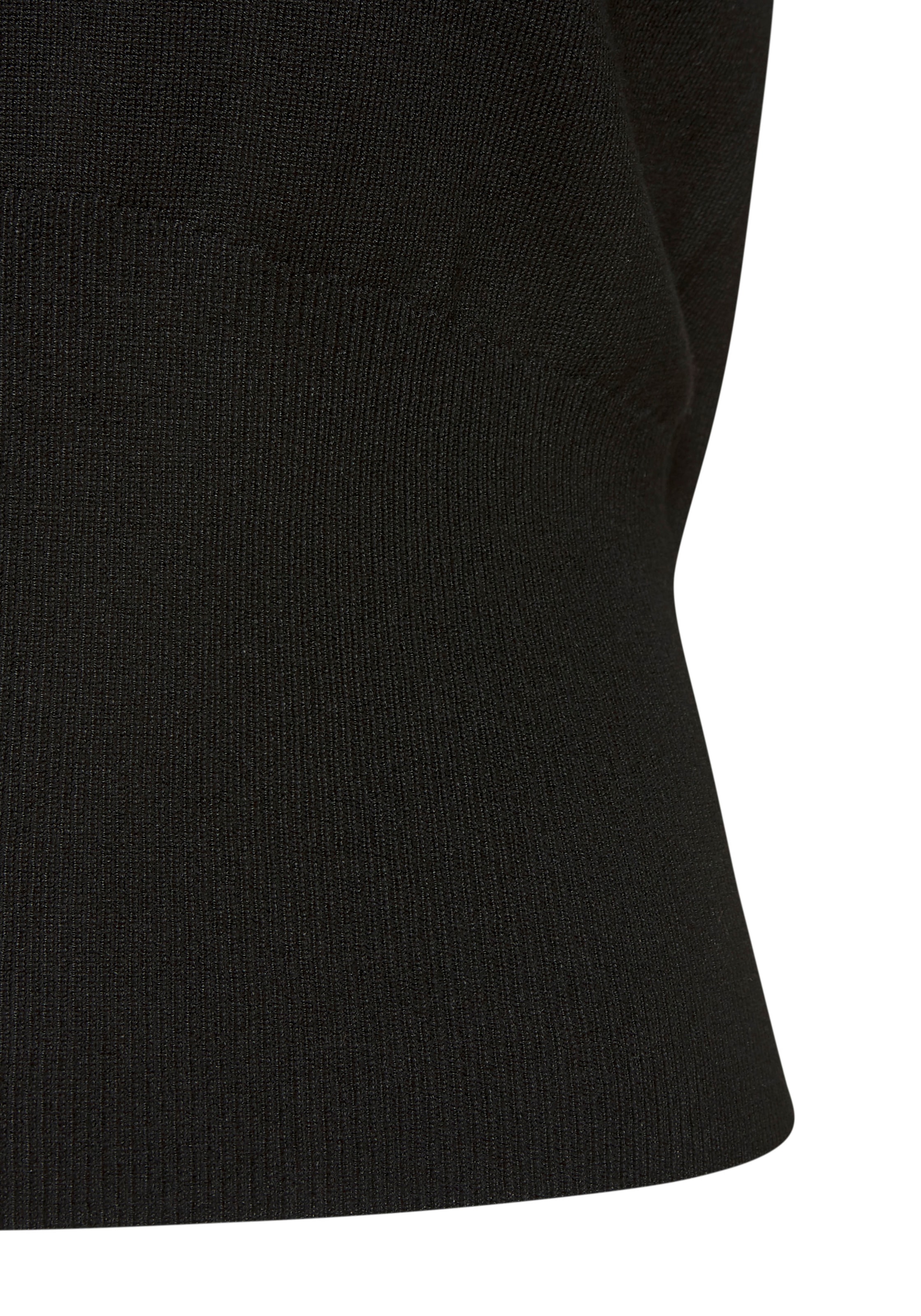 LASCANA Stricktop mit figurschmeichelndem Strickmuster, figurbetonte Passform