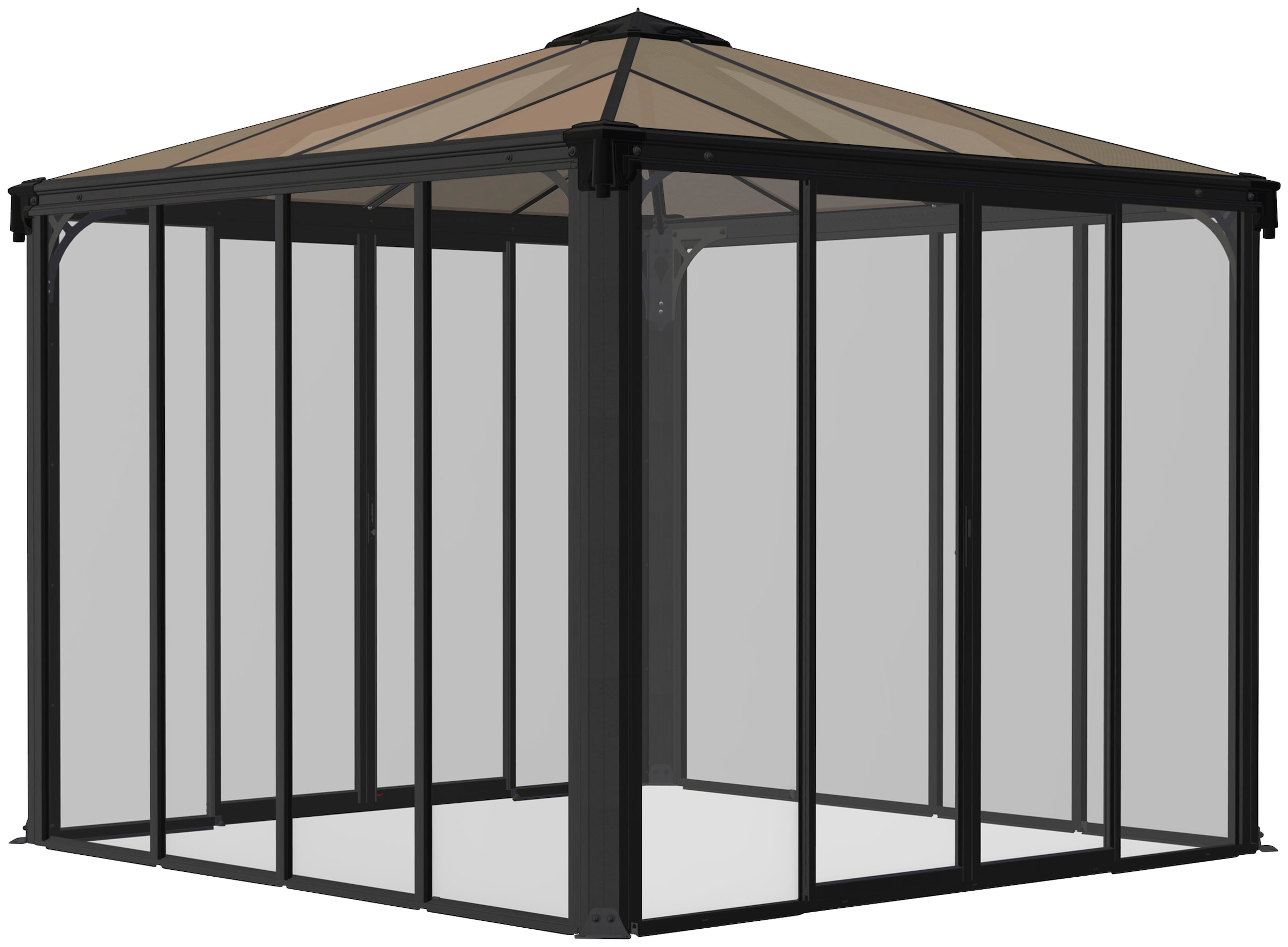 Palram - Canopia Pavillon »Ledro 3000«, (Set), BxT: 295x295 cm