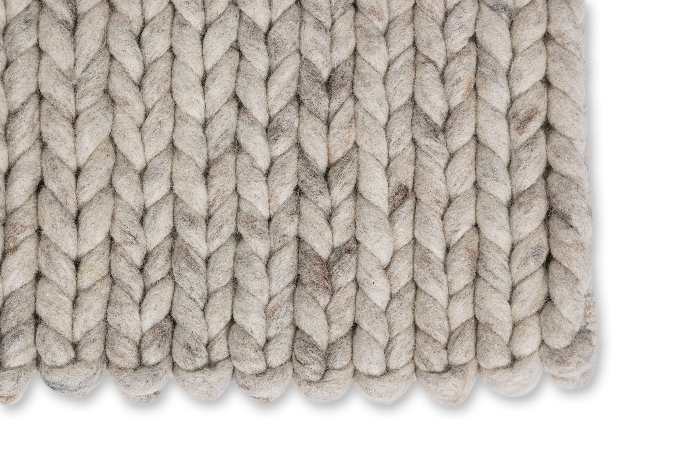 SCHÖNER WOHNEN-Kollektion Teppich »Enisa 6027«, rechteckig, 15 mm Höhe, Struktur, Wolle, handweb, Wohnzimmer, Schöner Wohnen Kollektion