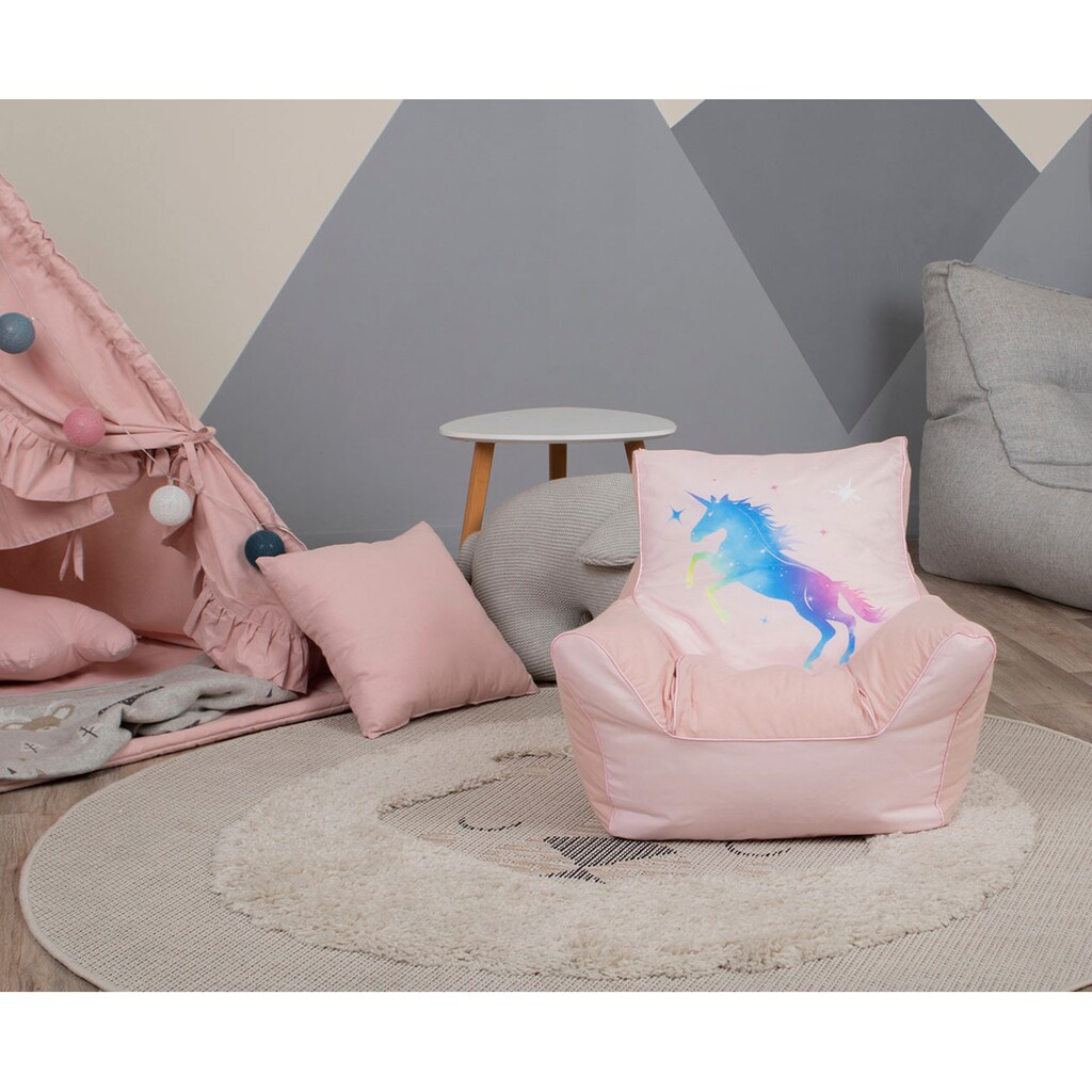 Knorrtoys® Sitzsack »Unicorn, rainbow«, für Kinder