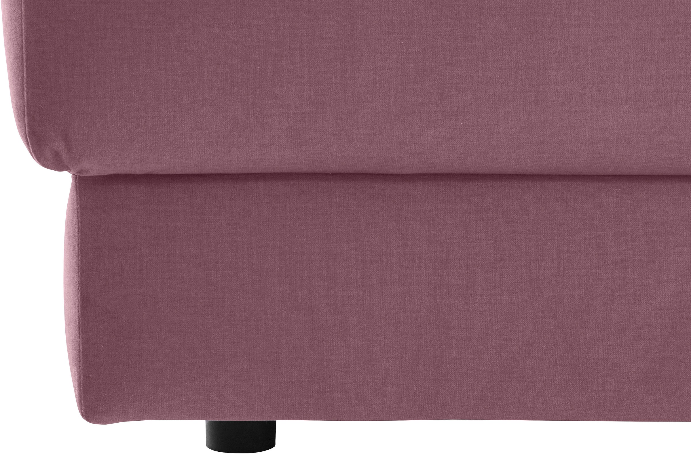 Places of Style Sofa-Mittelelement »Bloomfield Mega Hocker in 2 Größen«, passende Erweiterung zur Serie "Bloomfield", als Mittelelement passend
