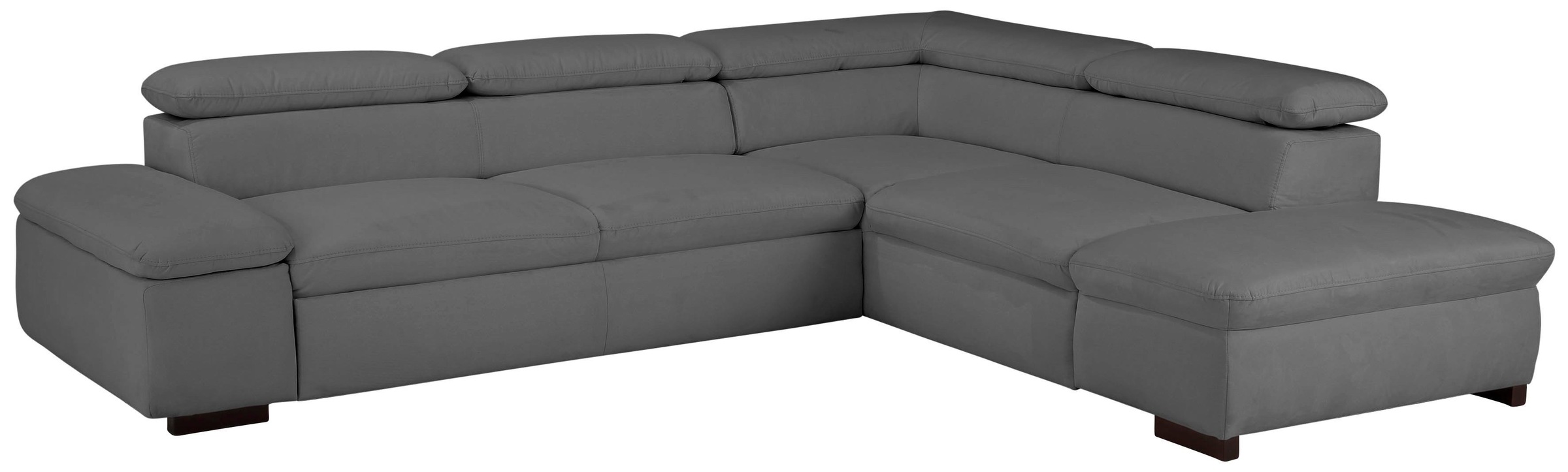 Home affaire Ecksofa »Alberto L-Form«, mit Kopfteilverstellung, wahlweise mit Bettfunktion
