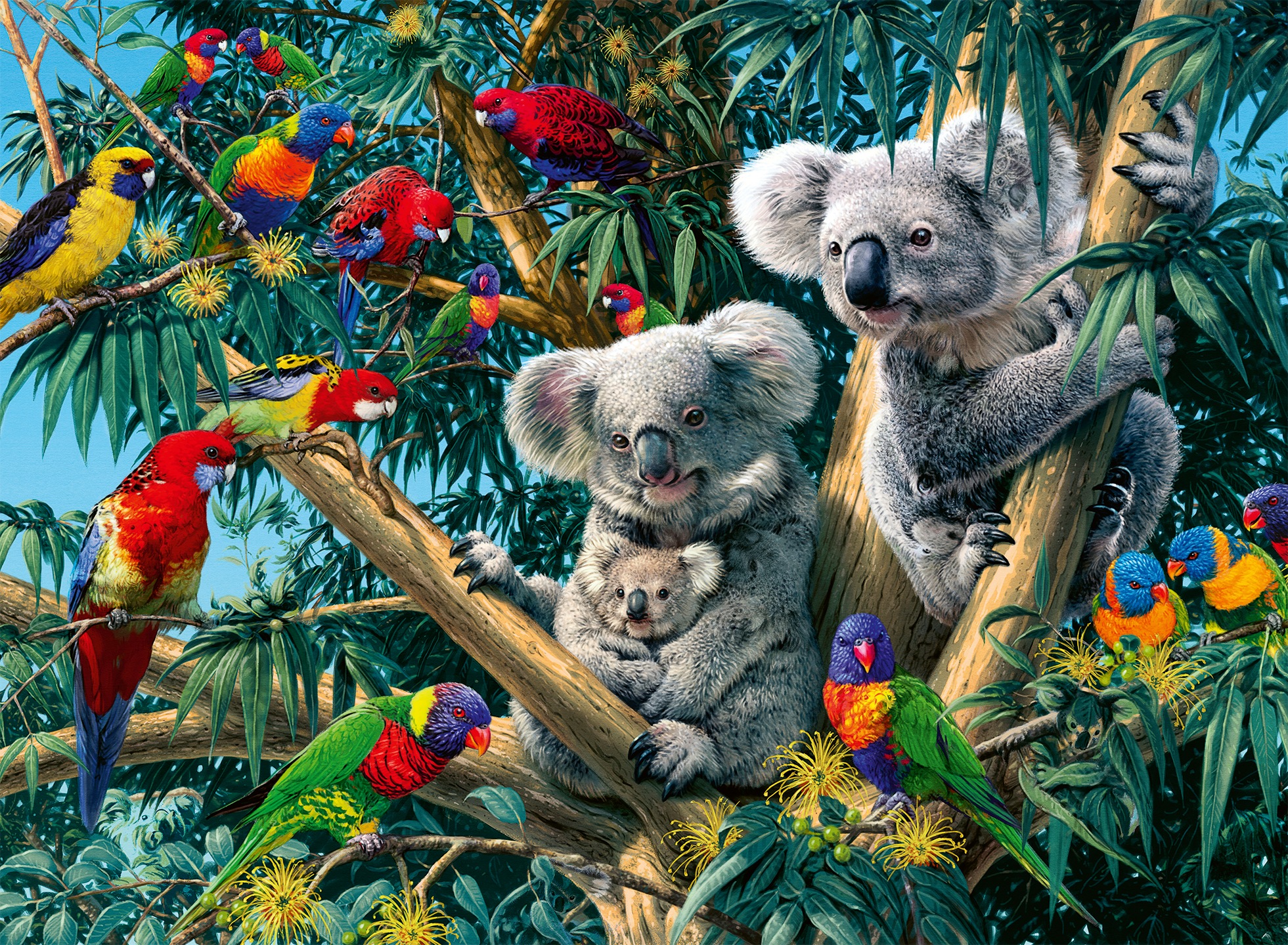 Ravensburger Puzzle »Koalas im Baum«, Made in Germany