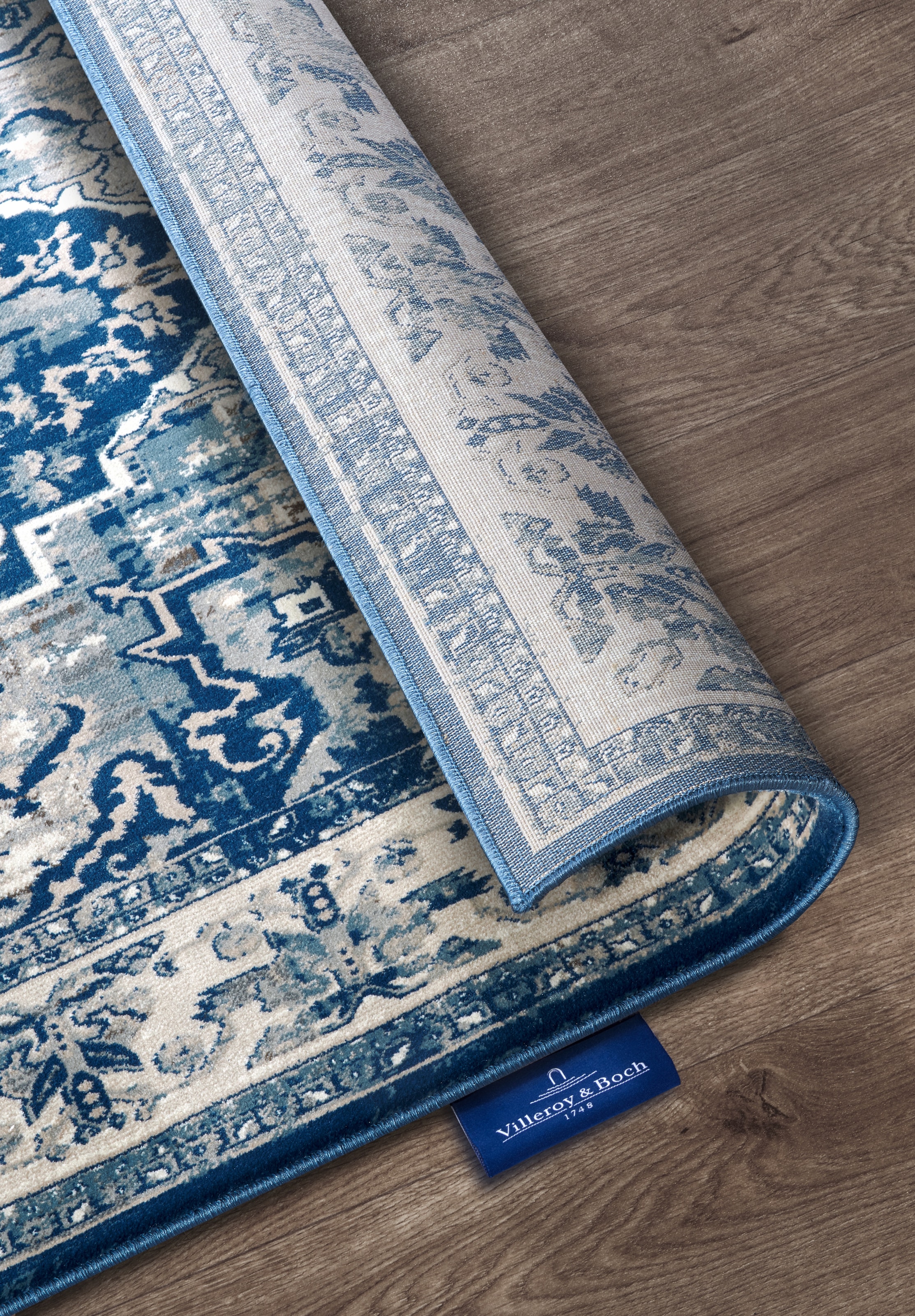 Villeroy & Boch Teppich »Jehanne« rechteckig 11 mm Höhe Orientalisch, Wohnzimmer, Schlafzimmer, Klassisch, Kurzflor, Weich