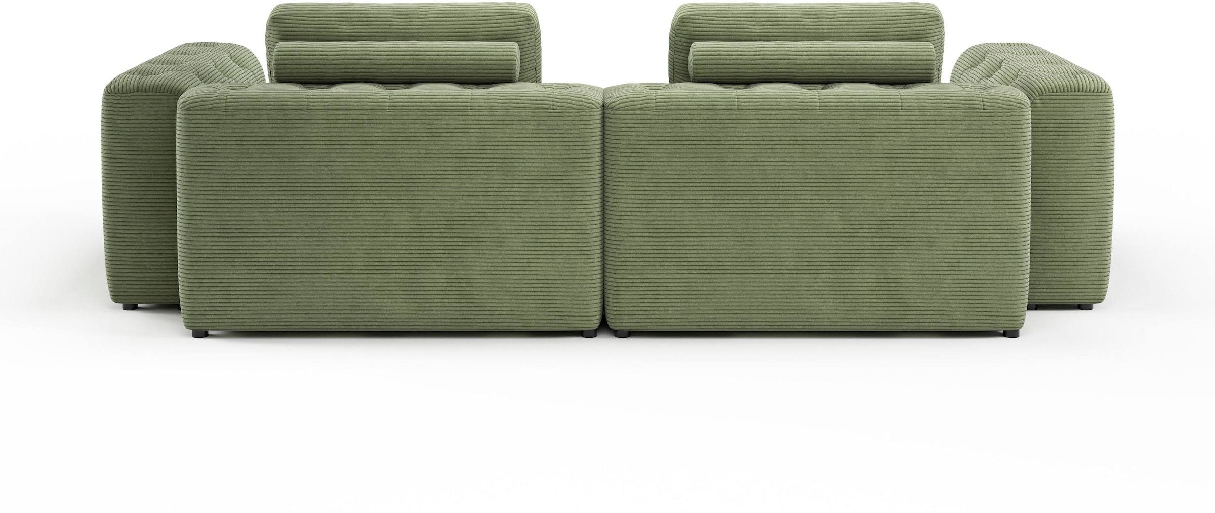 RAUM.ID 2,5-Sitzer »Cushid«, Modulsofa, bestehend aus 2 Teilen, Breite 268 cm