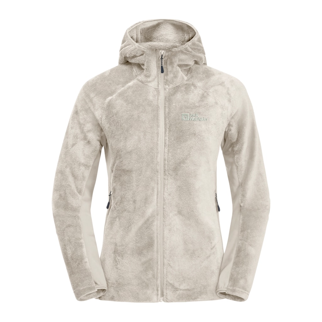 Jack Wolfskin Fleecejacke »ROTWAND HOODED FZ W«, mit Kapuze