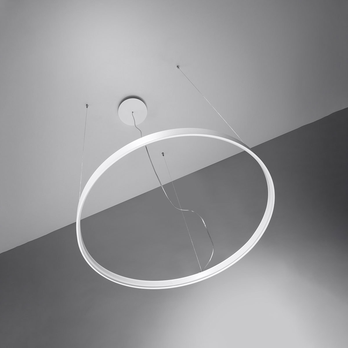 SOLLUX lighting Kronleuchter »RIO«, 1 flammig, Leuchtmittel LED-Modul | LED fest integriert, Slush -Einstellung