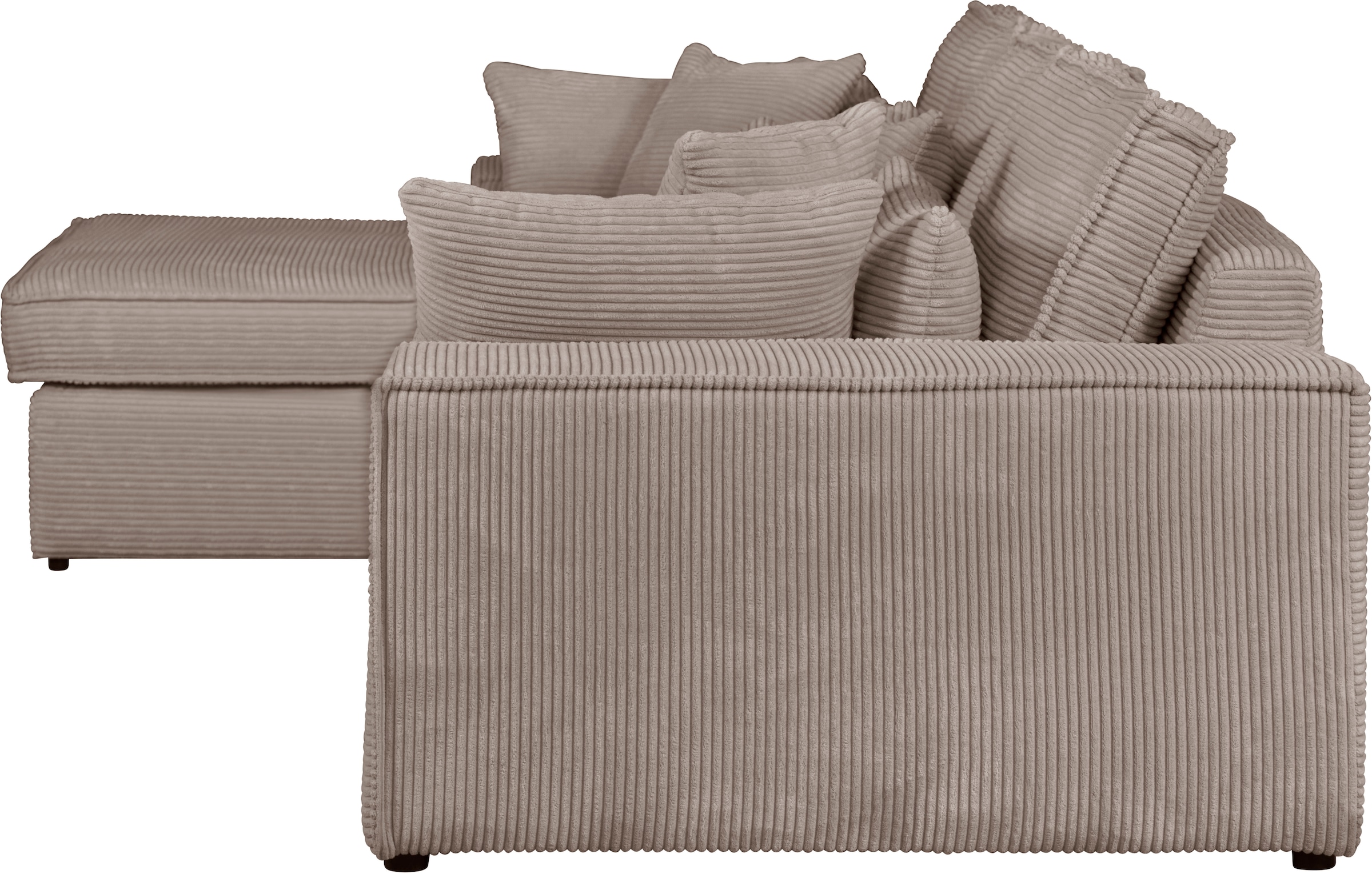 RAUM.ID Ecksofa »Florid L-Form«, 3 Teile, bestehend aus Modulen, viele Bezugsqualitäten, auch in Cord