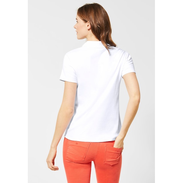 Cecil Poloshirt, unifarben, Basic-Style günstig kaufen