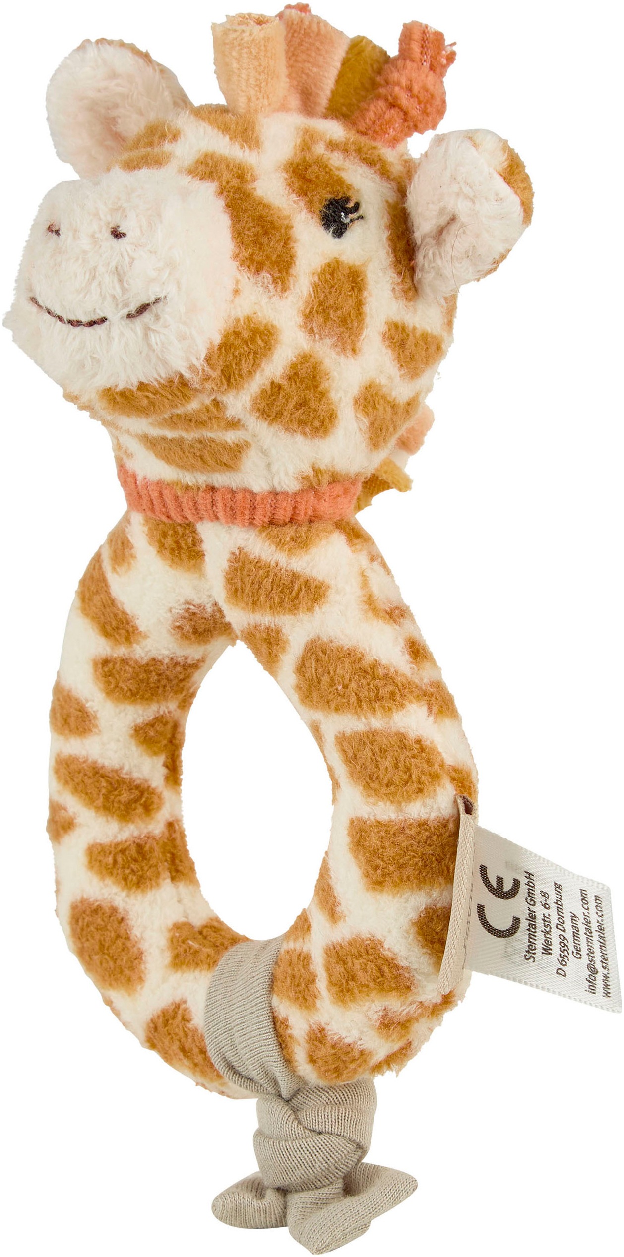 Sterntaler® Greifling »Giraffe Kaya Knoten«, mit Rassel