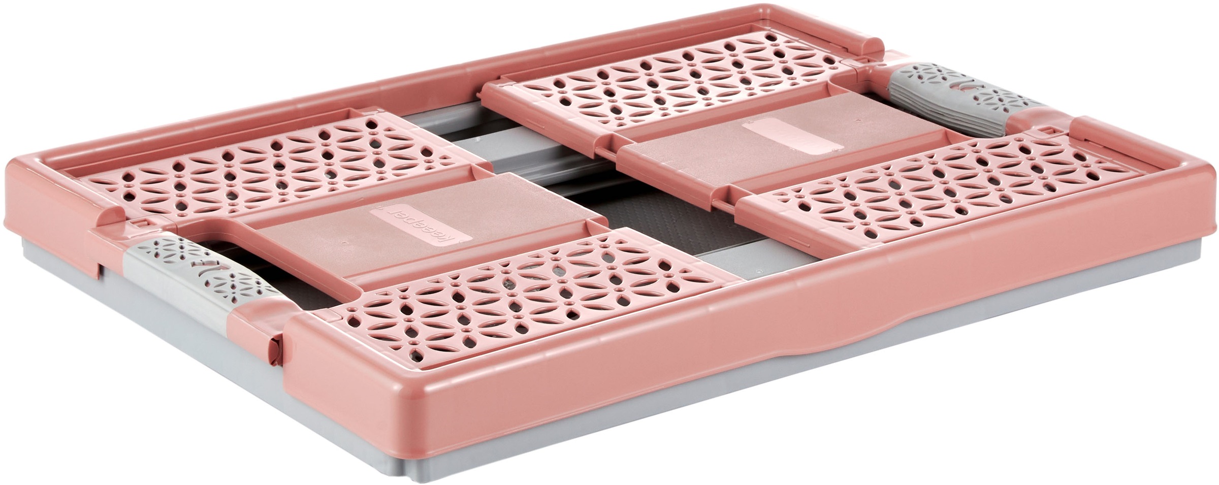 keeeper Klappbox »Profi-Klappbox lea mit Softgriffen (Set 2 St.) 32 l, 48,5x35x23,5 cm« Soft-Touch-Griffe, zusammenklappbar, leicht zu reinigen