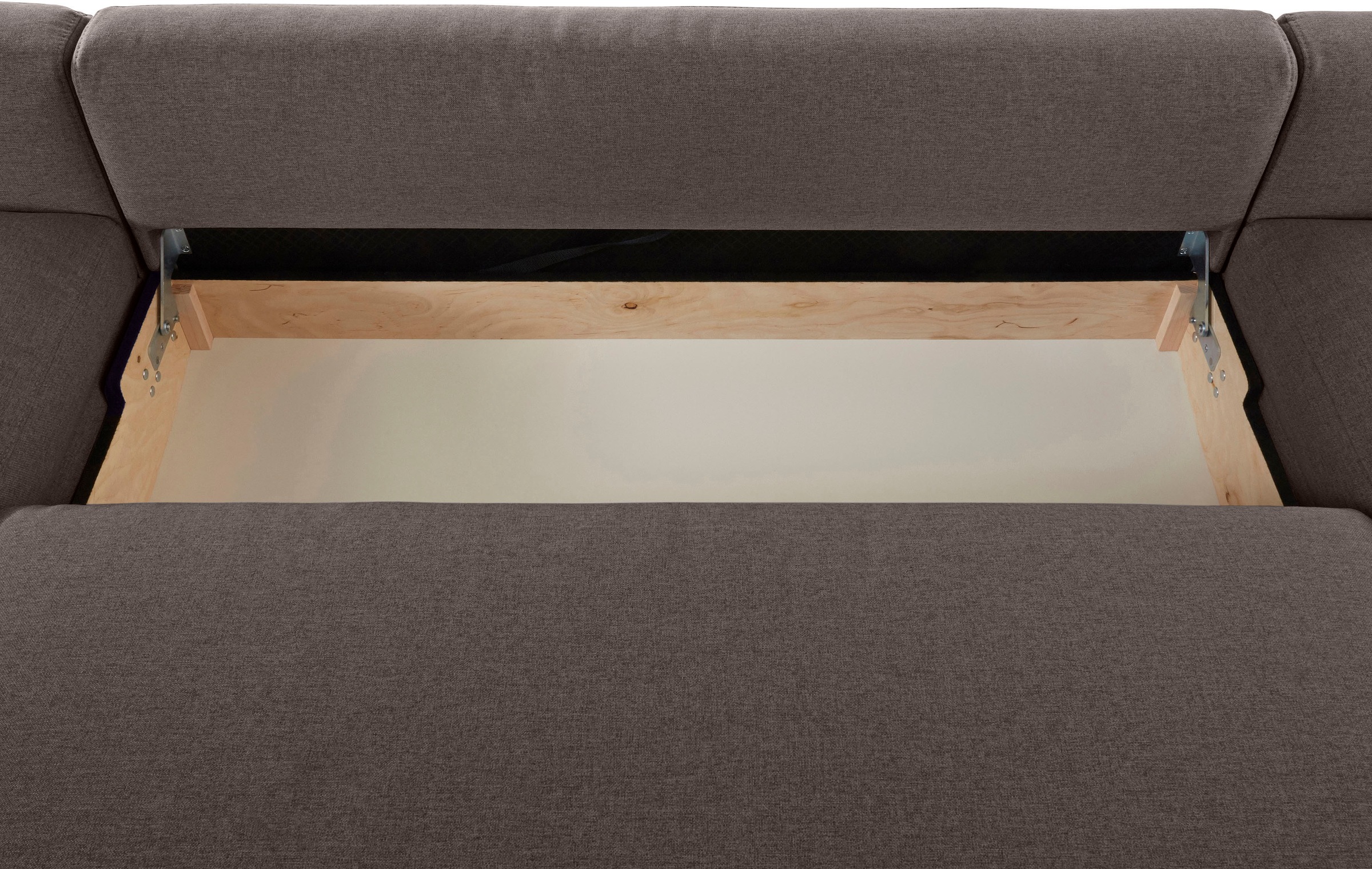 OTTO products Wohnlandschaft »Finnja, viel Platz, wahlweise Bettfunktion und Bettkasten, U-Form«
