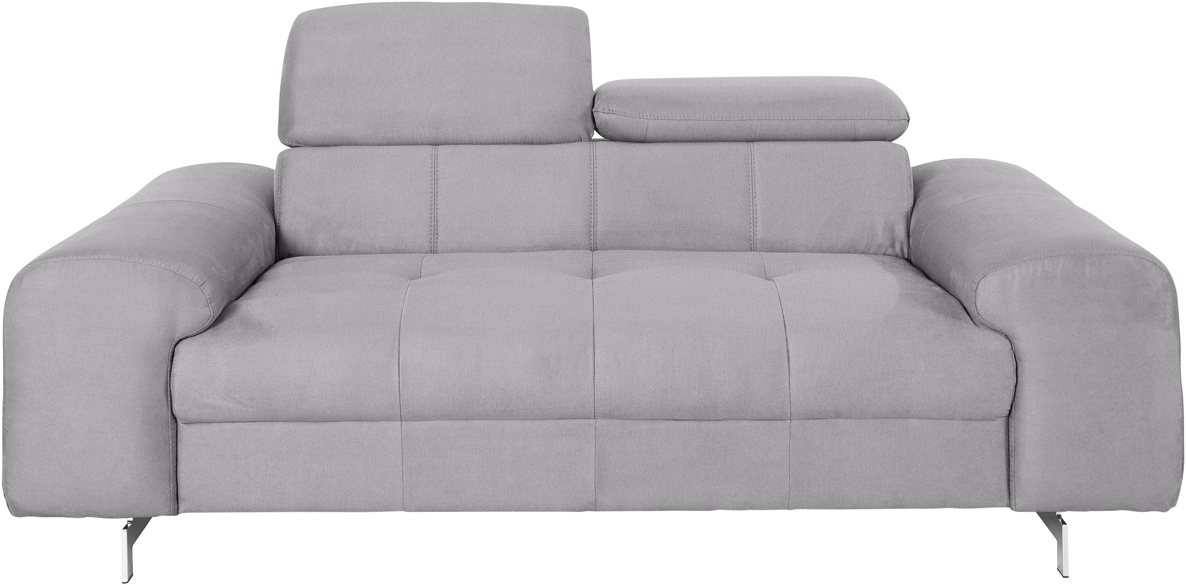 COTTA 2-Sitzer »Chef«, Big-Sofa mit Kopfteilverstellung, edle Metallkufen günstig online kaufen