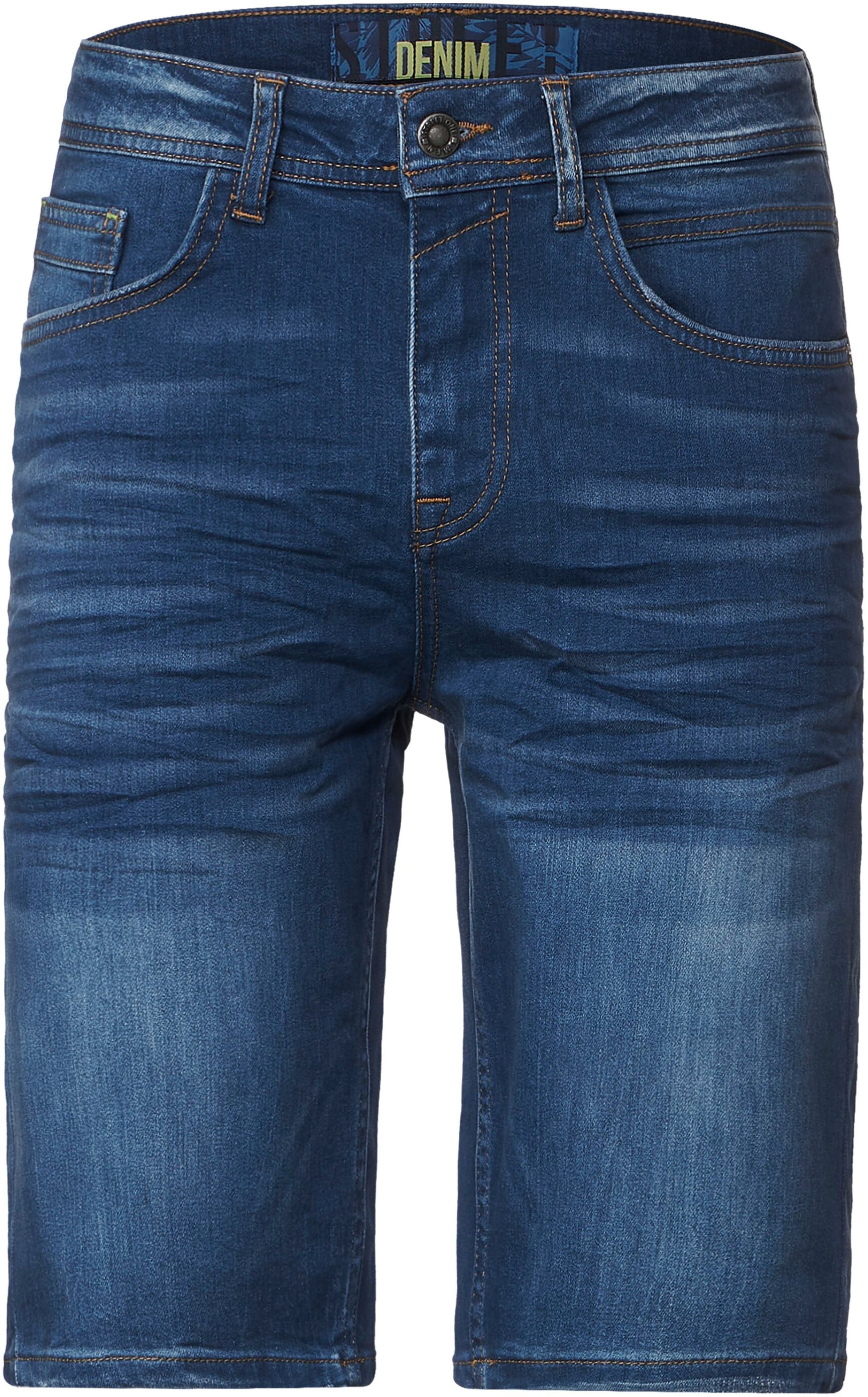 STREET ONE MEN Jeansshorts, im 5-Pocket-Style