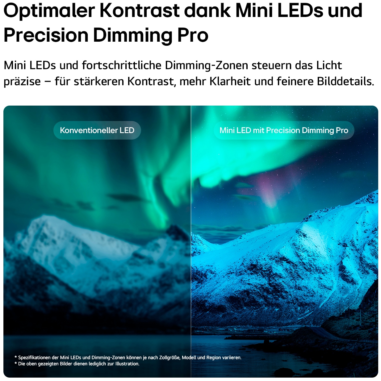 LG QNED-Fernseher »100QNED87B6« 253 cm/100 ″ Smart-TV