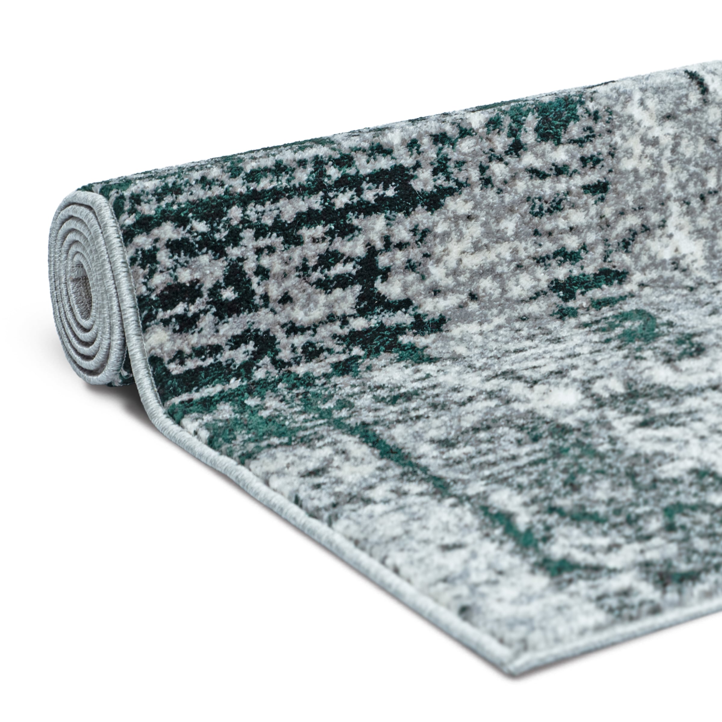 OTTO home Teppich »Salsa« rechteckig 9 mm Höhe mit besonders weichem Flor, Kurzflor, im Vintage-Look, dichte Qualität