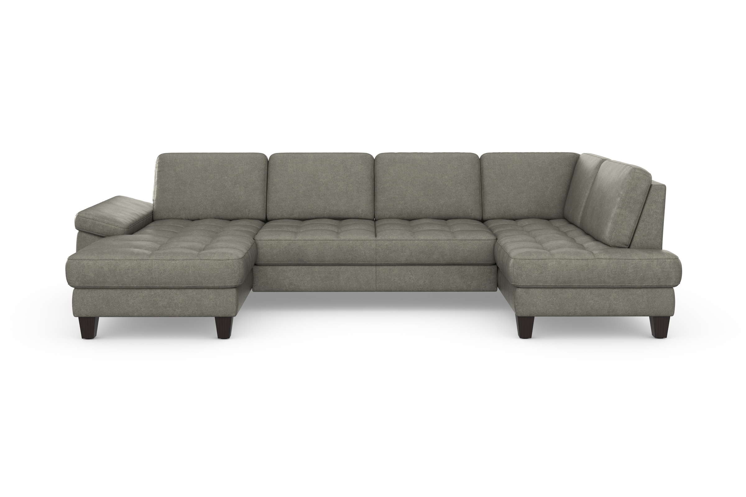 sit&more Wohnlandschaft »Westham U-Form«, wahlweise mit Bettfunktion, Bettkasten, Sitztiefenverstellung