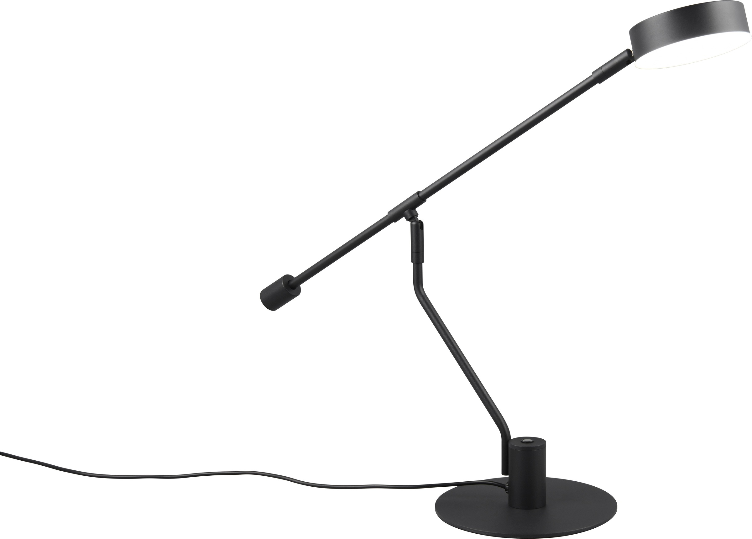 TRIO Leuchten LED Schreibtischlampe »MANDURO, LED Tischleuchte Leseleuchte 6W 560 Lumen CCT dimmbar« LED-Board 1 Stk. Farbwechsler 2700-6500K warmweiß bis kaltweiß und per Touch stufenlos dimmbar