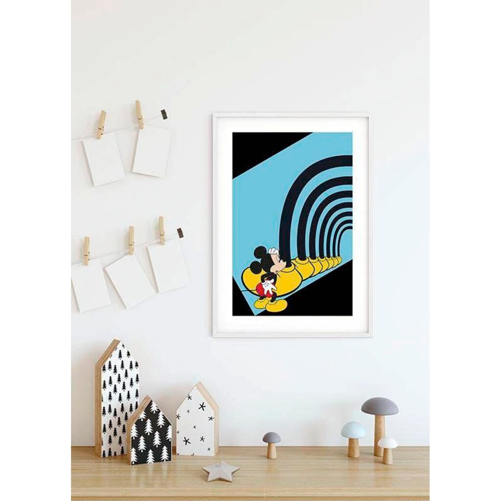 Komar Poster »Mickey Mouse Foot Tunnel«, Disney, (1 St.)