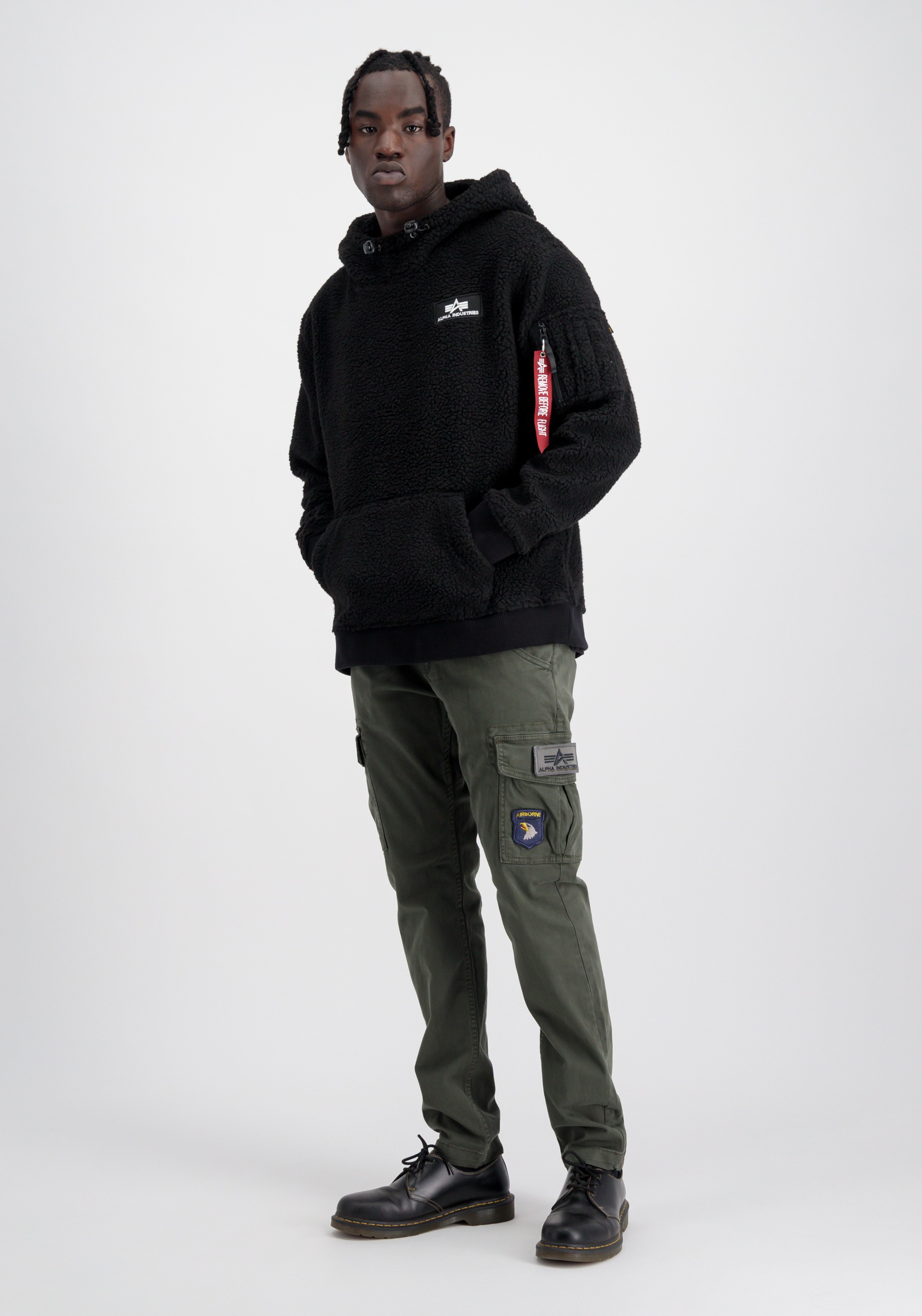 Alpha Industries Hoodie »Alpha Industries Men - Hoodies Teddy Hoodie«