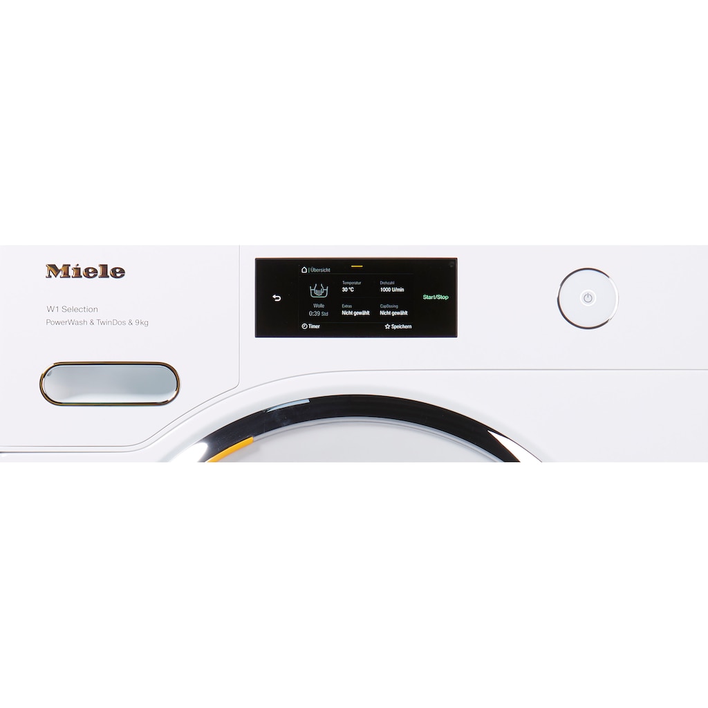 Miele Waschmaschine »WSR863WPS D LW PWash&TDos«, WSR863 WPS PWash&TDos&9kg, 9 kg, 1600 U/min, Waschassistent - nennt Ihnen das beste Programm für Ihre Textilien