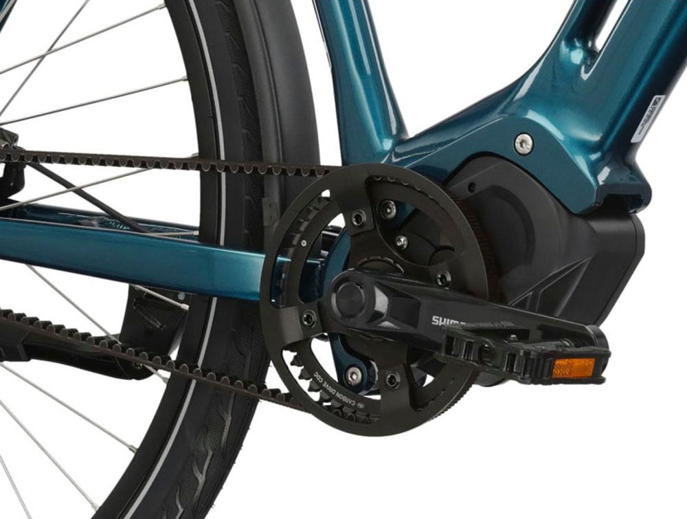 Kross E-Bike »E-Citybike Sentio Hybrid 5.0 28 Zoll blau«, 7 Gang, Shimano, NEXUS, Mittelmotor 250 W, Pedelec, Elektrofahrrad für Damen und Herren