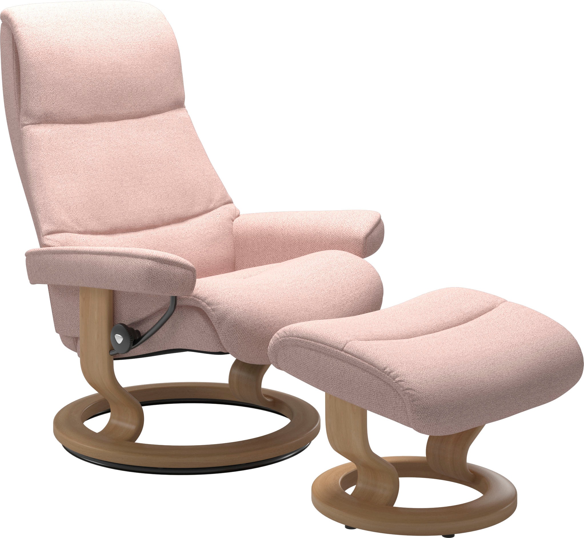 Stressless Relaxsessel "View", (Set, Relaxsessel mit Hocker), mit Classic B günstig online kaufen