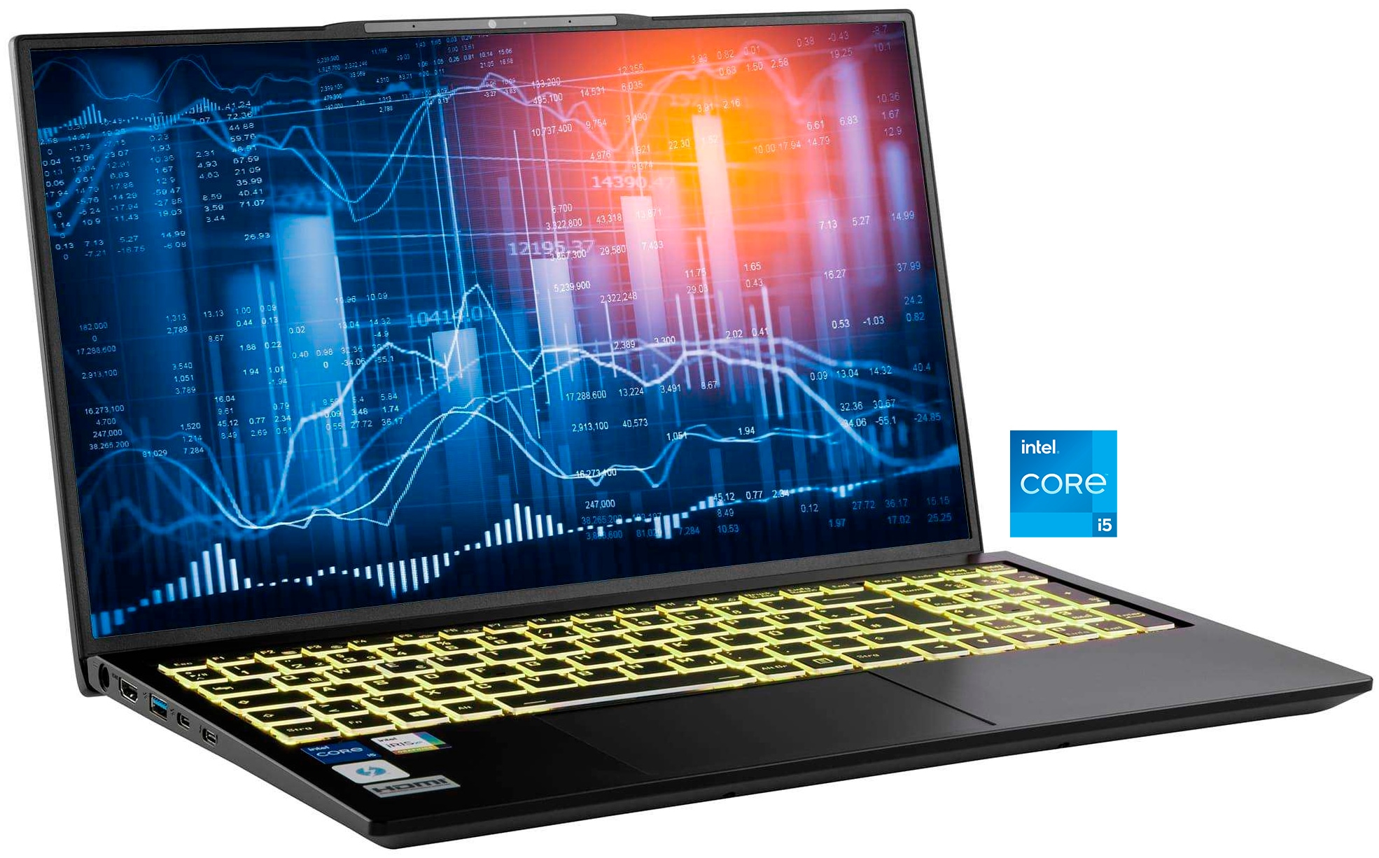 CAPTIVA Business-Notebook »Business/Office I10-1406GE« 43,94 cm / 17,3 ″ Intel Core i5 Iris Xe Graphics 500 GB SSD