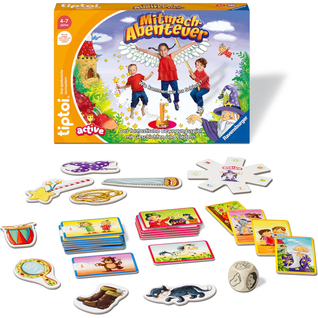 Ravensburger Spiel »tiptoi® ACTIVE Mitmach-Abenteuer«