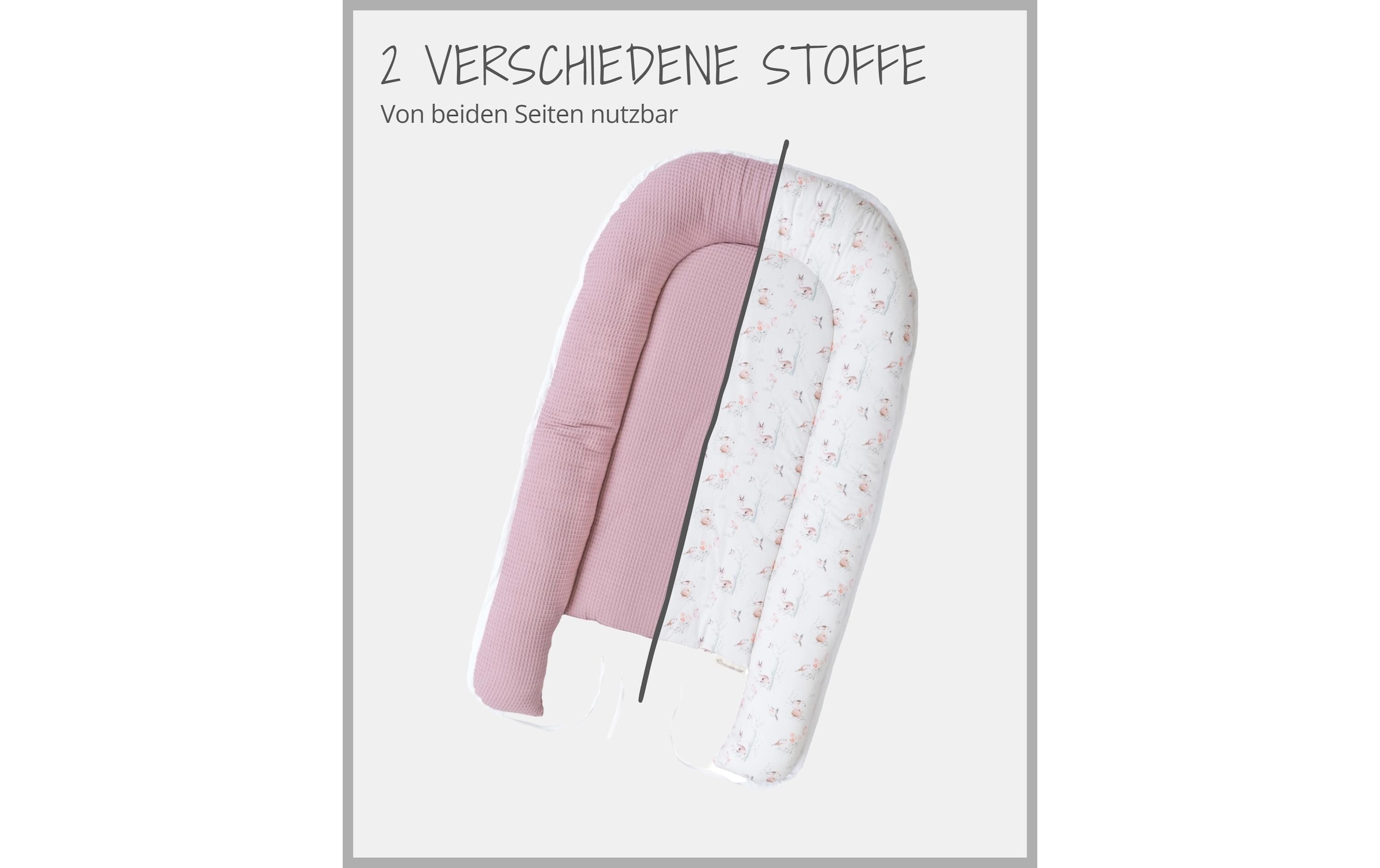ULLENBOOM ® Bettnestchen »Märchenwald 55 x 95 cm«