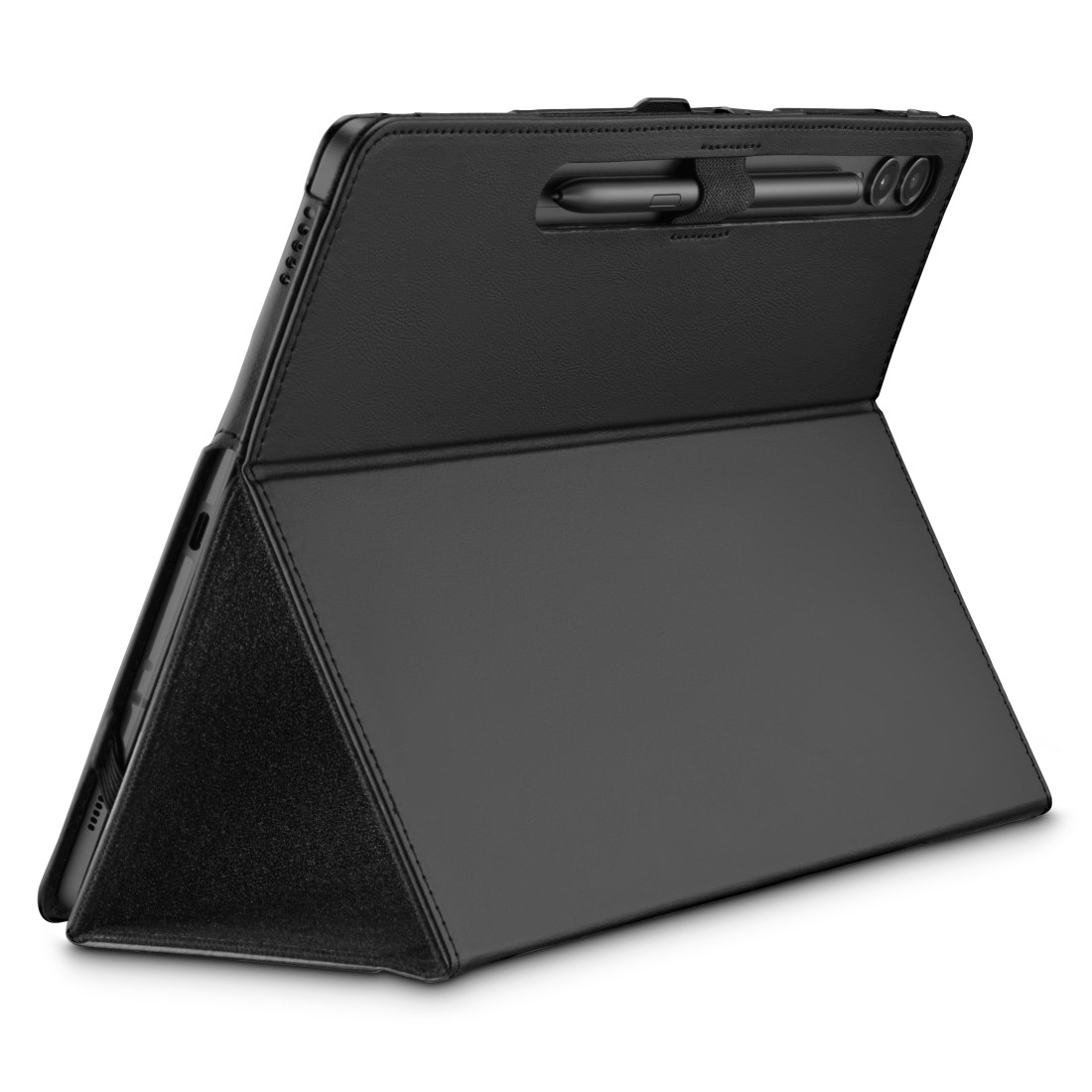 Hama Tablet-Hülle »Tablet Case für Samsung Galaxy Tab S9+ und Samsung Galaxy Tab S9 FE«, 27,9 cm (11 Zoll), Schwarz, 12,4 Zoll, Tablet Tasche mit Standfunktion, elegantes Design