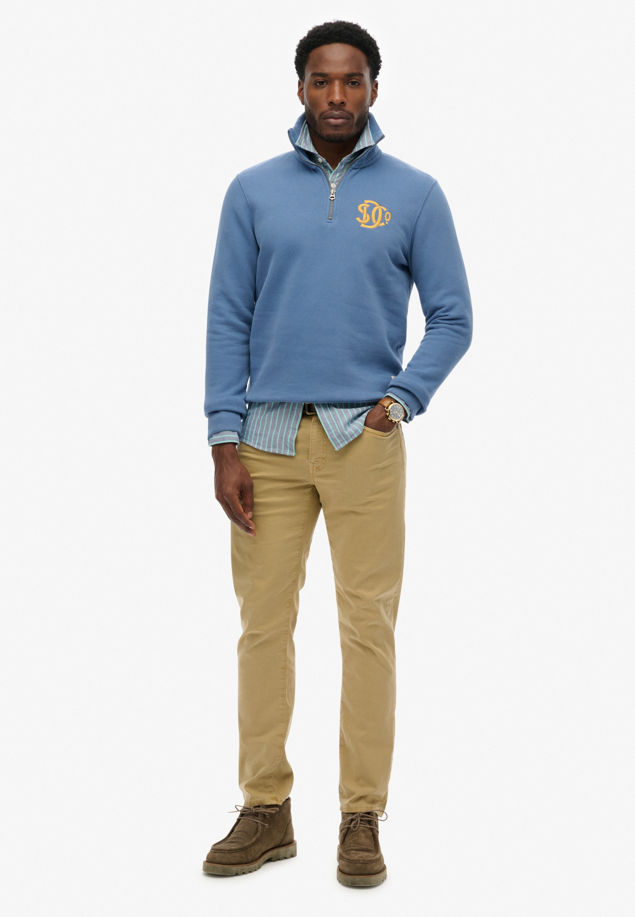 Superdry Sweatshirt »Sd&co Neon Half Zip Track«
