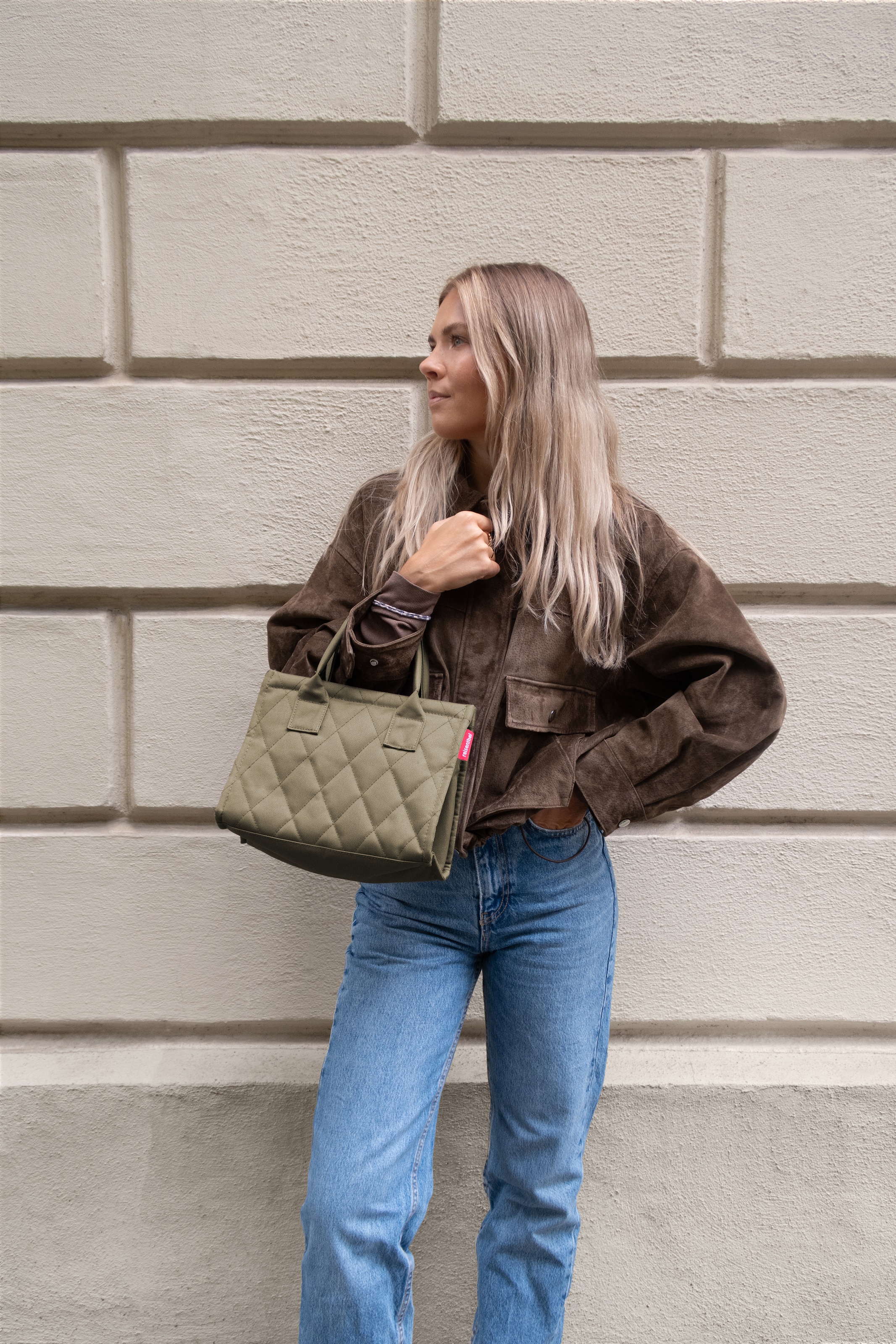 REISENTHEL® Einkaufsshopper »daily shopper XS« Metalldruckknopf-Verschluss, längenverstellbare Schulterriemen