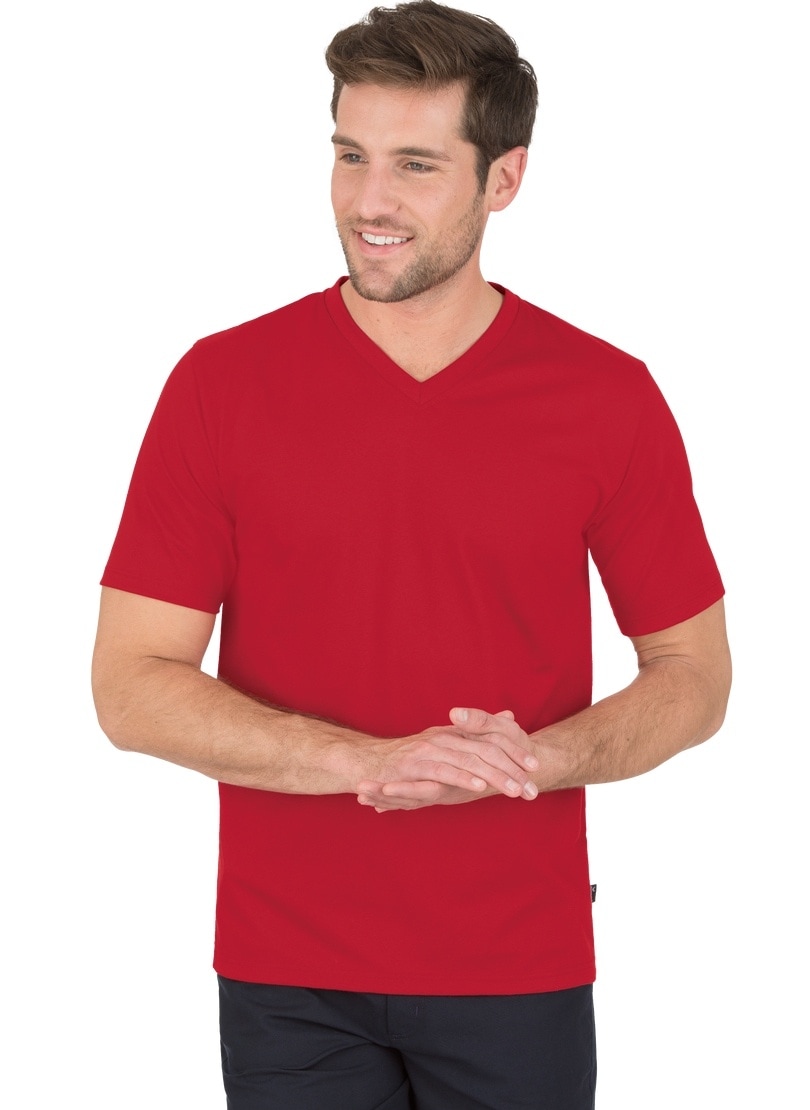 DELUXE Trigema »TRIGEMA T-Shirt Baumwolle« kaufen V-Shirt