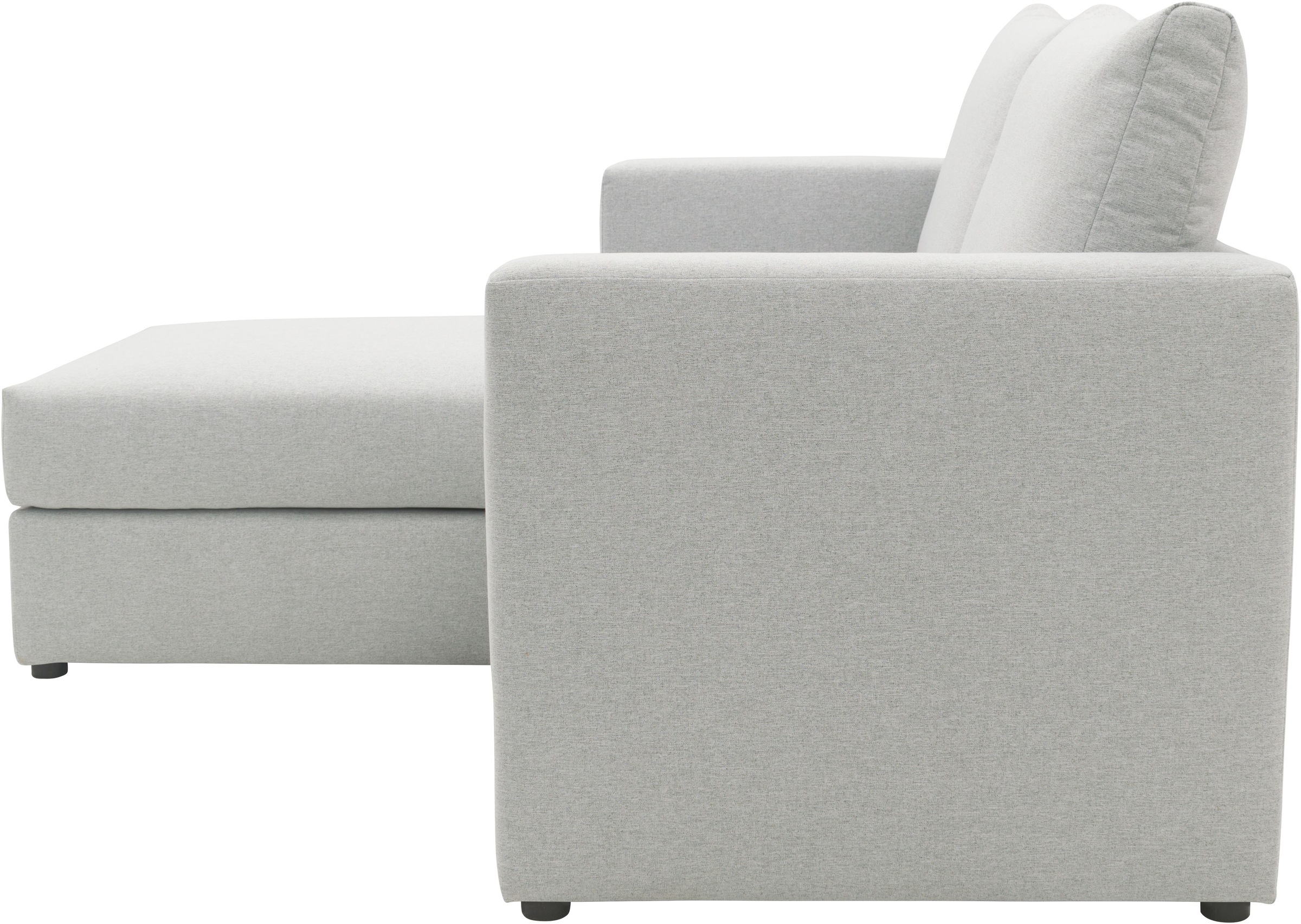 DOMO collection 2-Sitzer »800015, als Sitzmöbel oder Schlafgelegenheit nutzbar, Schlafsofa«, Sitzfläche mit Federkern, inkl. 2 Rückenkissen