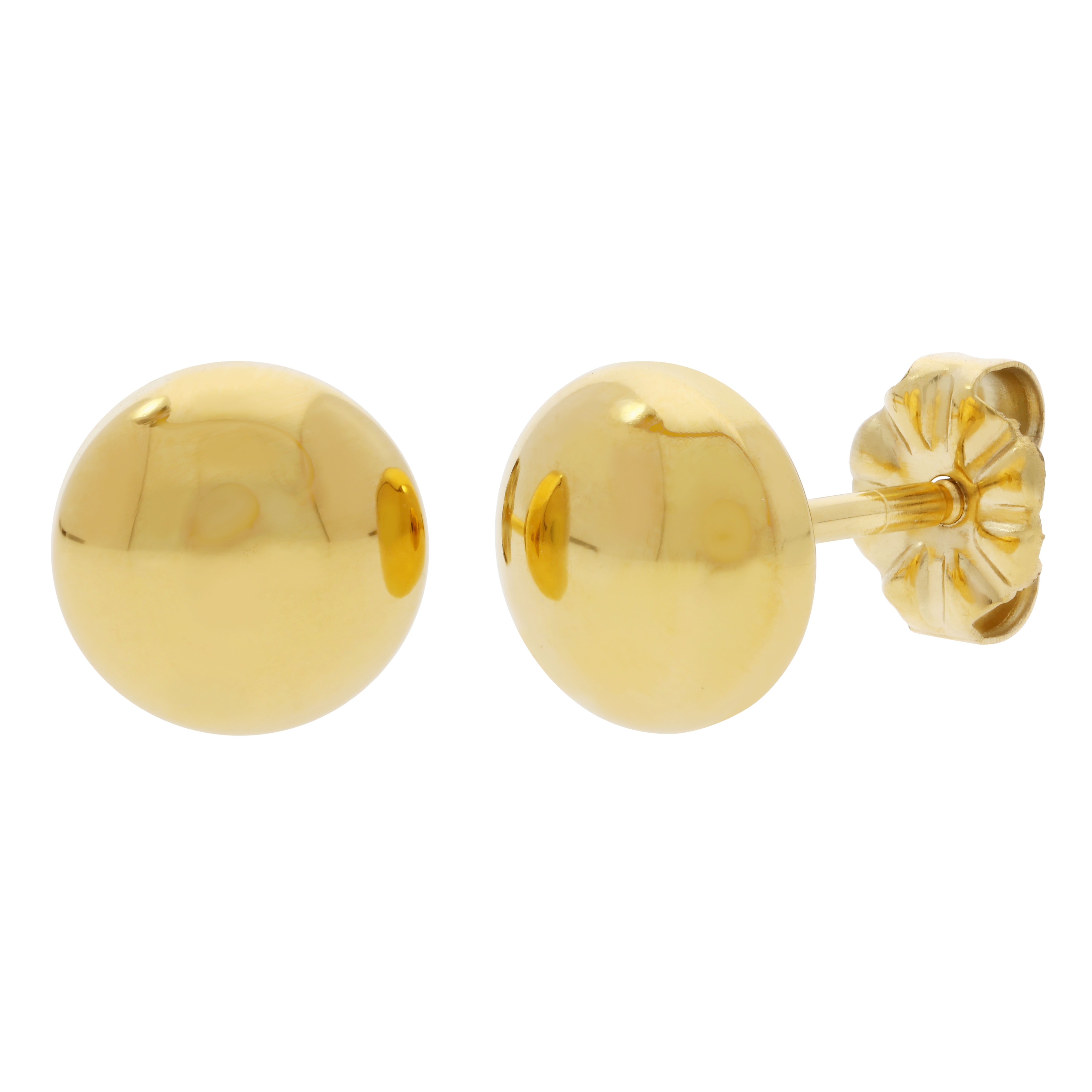 Paar Ohrstecker „Ohrringe“ goldfarben
